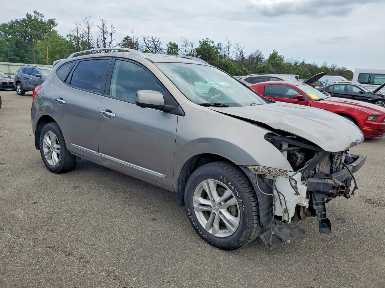 2012 Nissan Rogue S/sv Silver vin: JN8AS5MV4CW353090