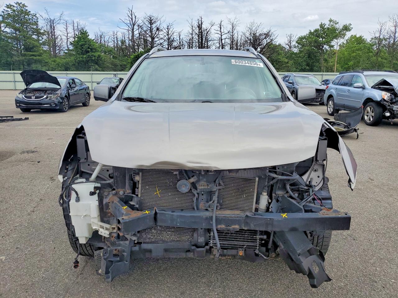 2012 Nissan Rogue S/sv Silver vin: JN8AS5MV4CW353090