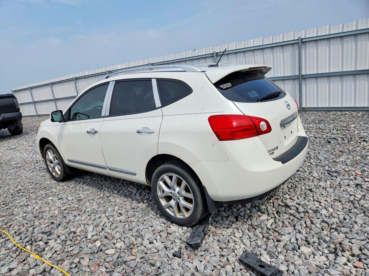 2012 Nissan Rogue S White vin: JN8AS5MV4CW353672