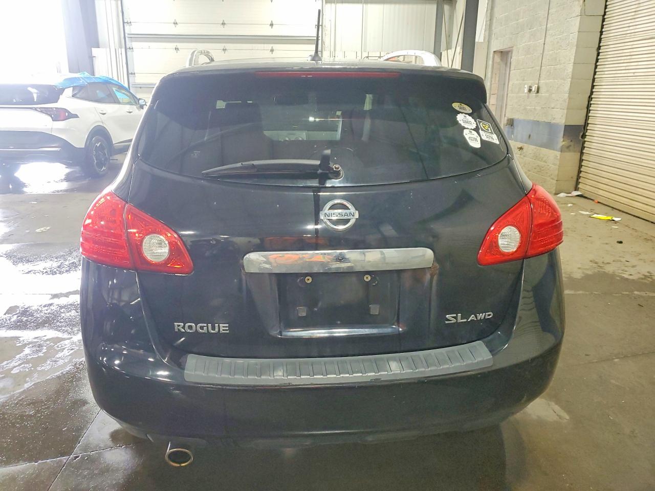 2012 Nissan Rogue S Black vin: JN8AS5MV4CW360461