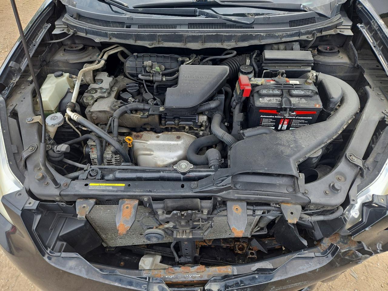 2012 Nissan Rogue S Черный vin: JN8AS5MV4CW362226
