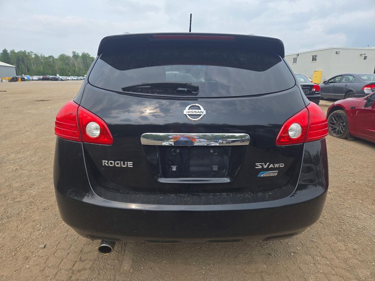 2012 Nissan Rogue S Черный vin: JN8AS5MV4CW362226