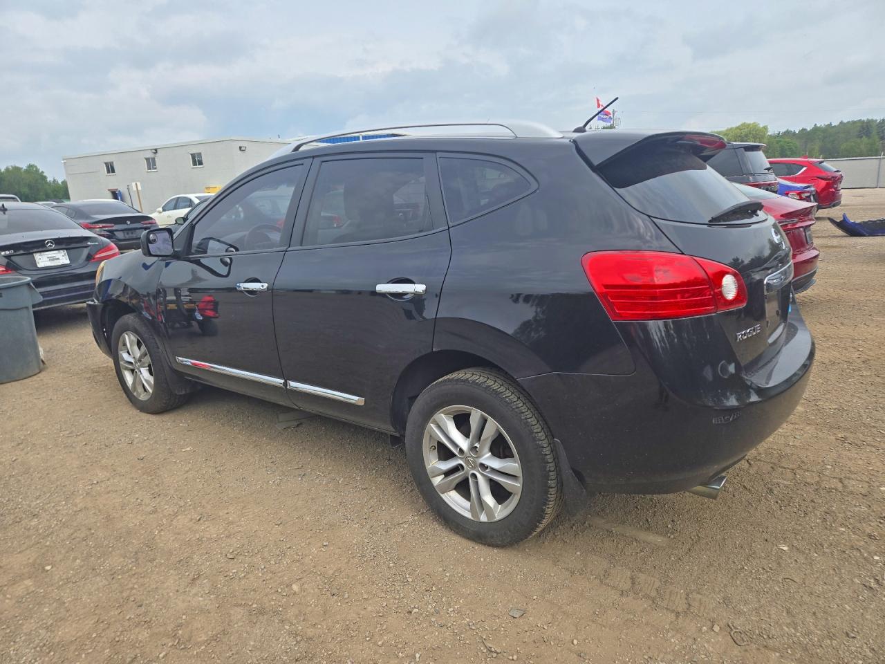 2012 Nissan Rogue S Черный vin: JN8AS5MV4CW362226