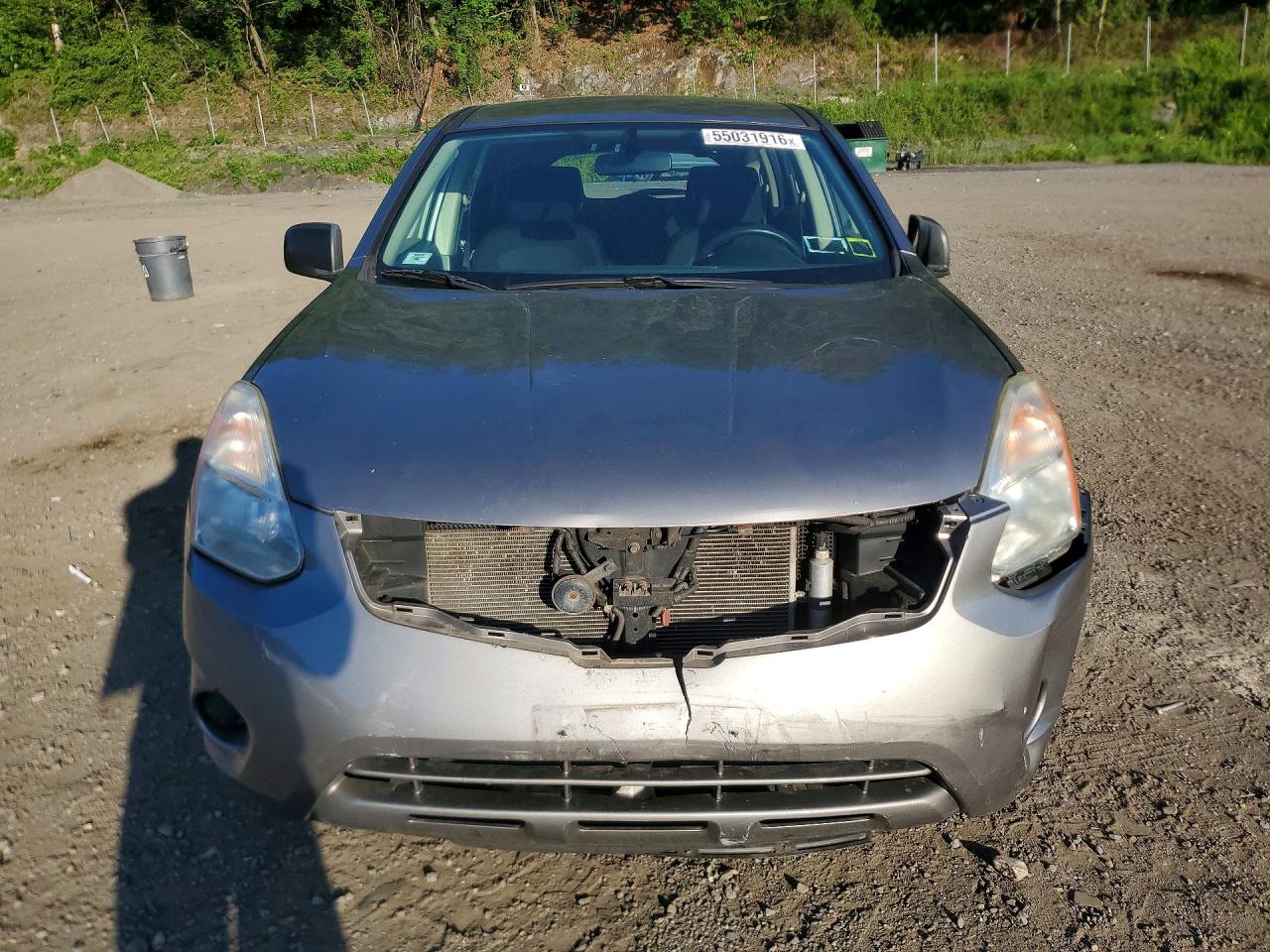 2012 Nissan Rogue S Gray vin: JN8AS5MV4CW362484