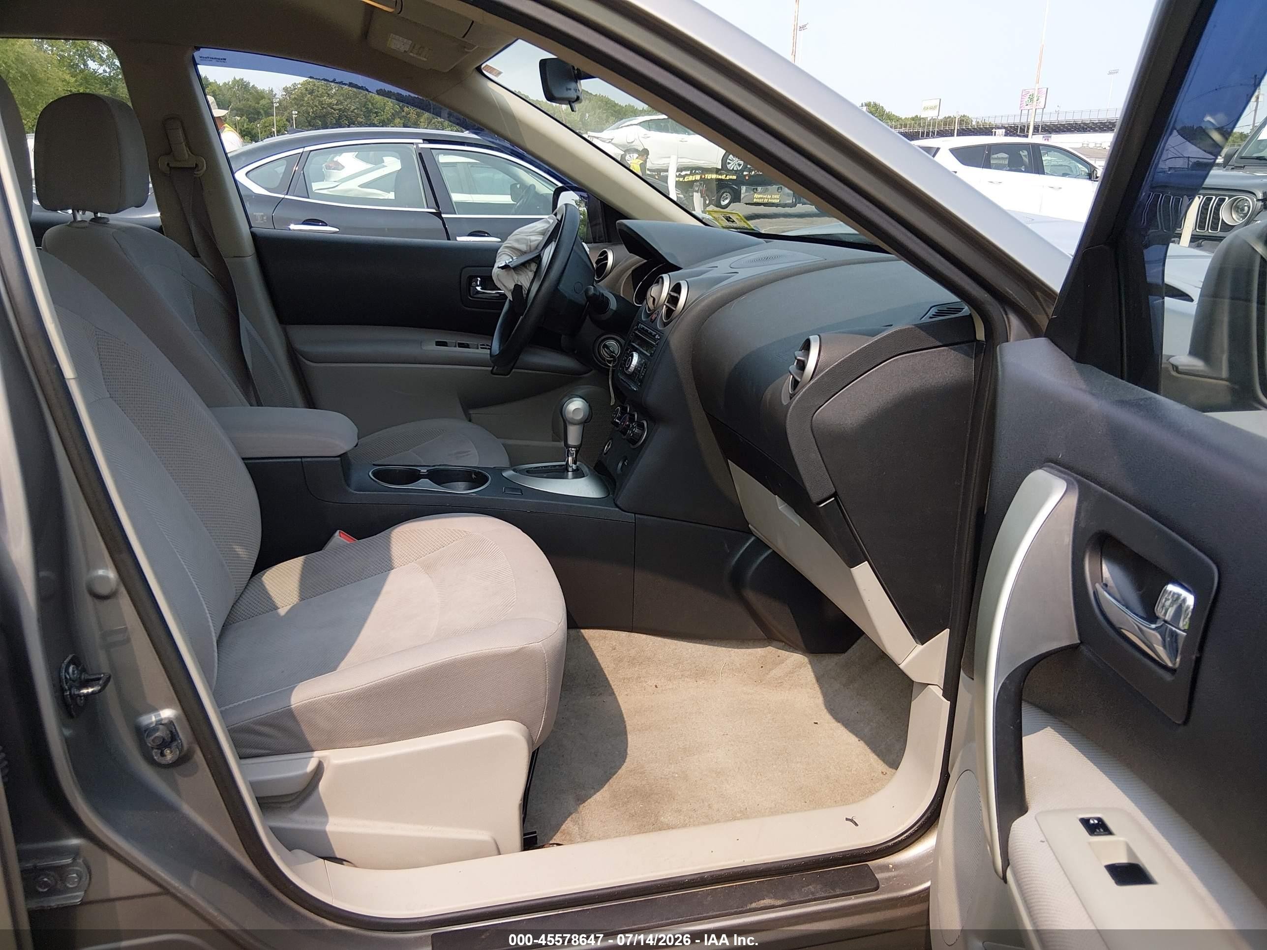 2012 Nissan Rogue S Gray vin: JN8AS5MV4CW362727