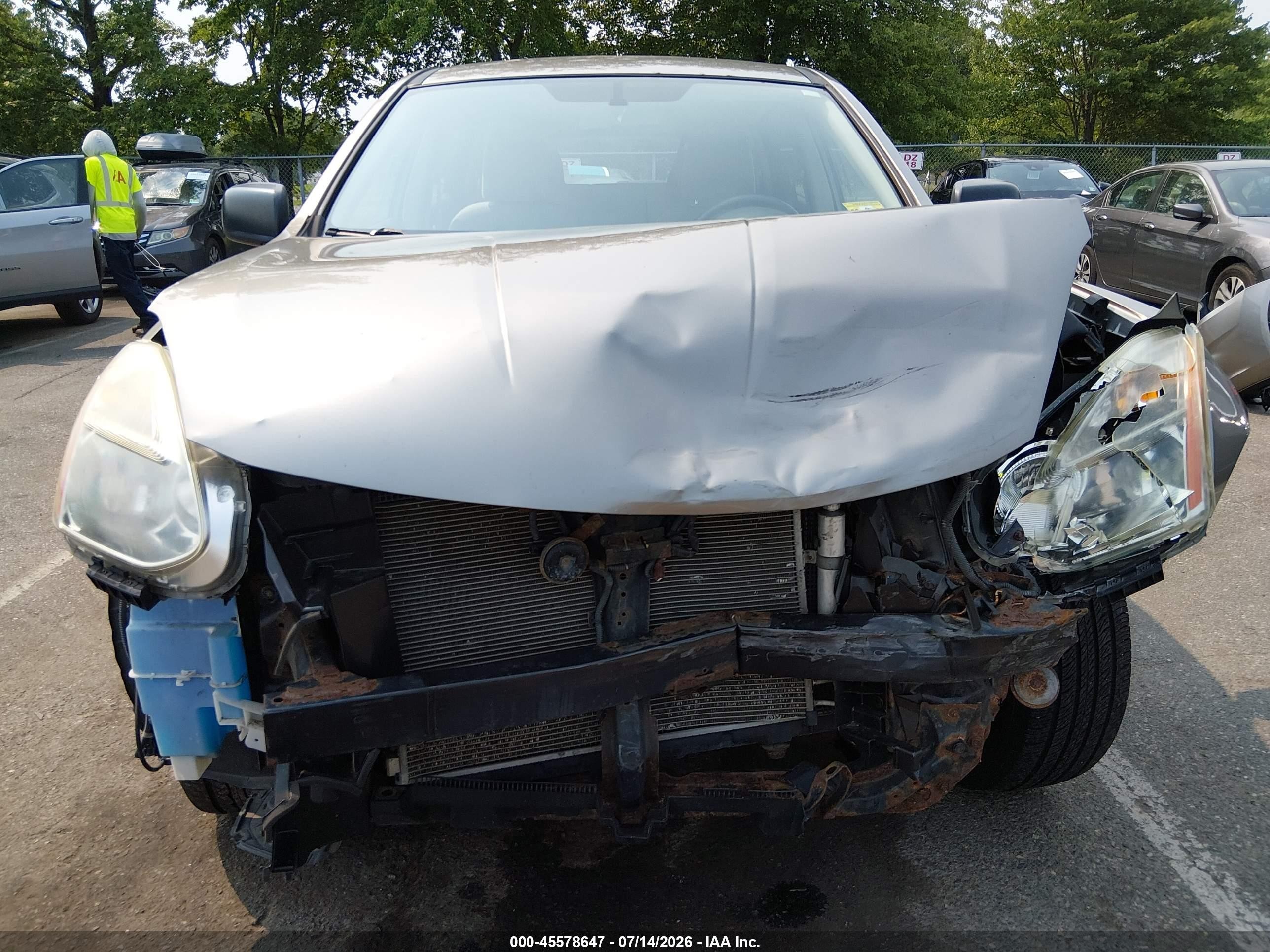 2012 Nissan Rogue S Gray vin: JN8AS5MV4CW362727