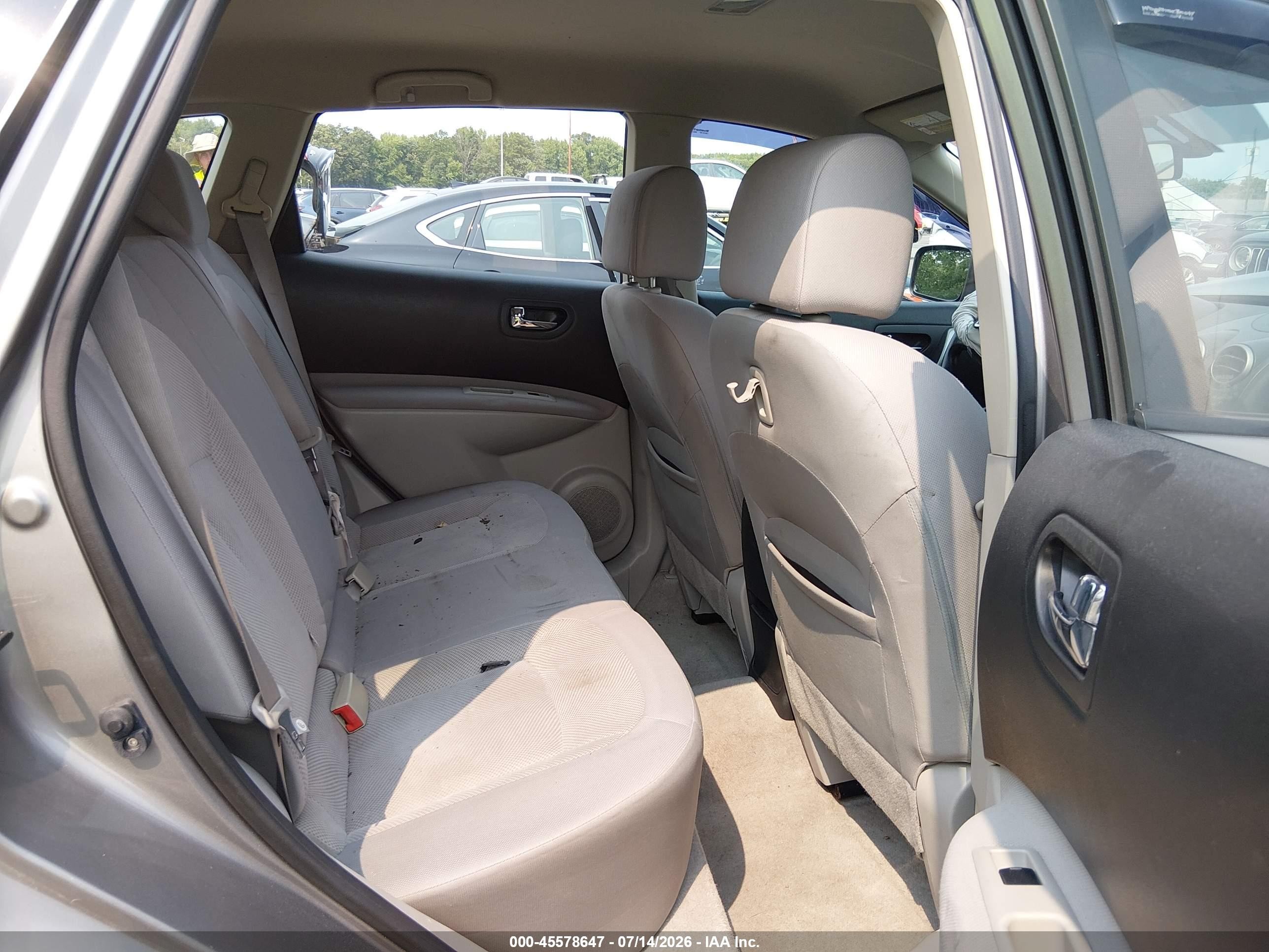 2012 Nissan Rogue S Gray vin: JN8AS5MV4CW362727