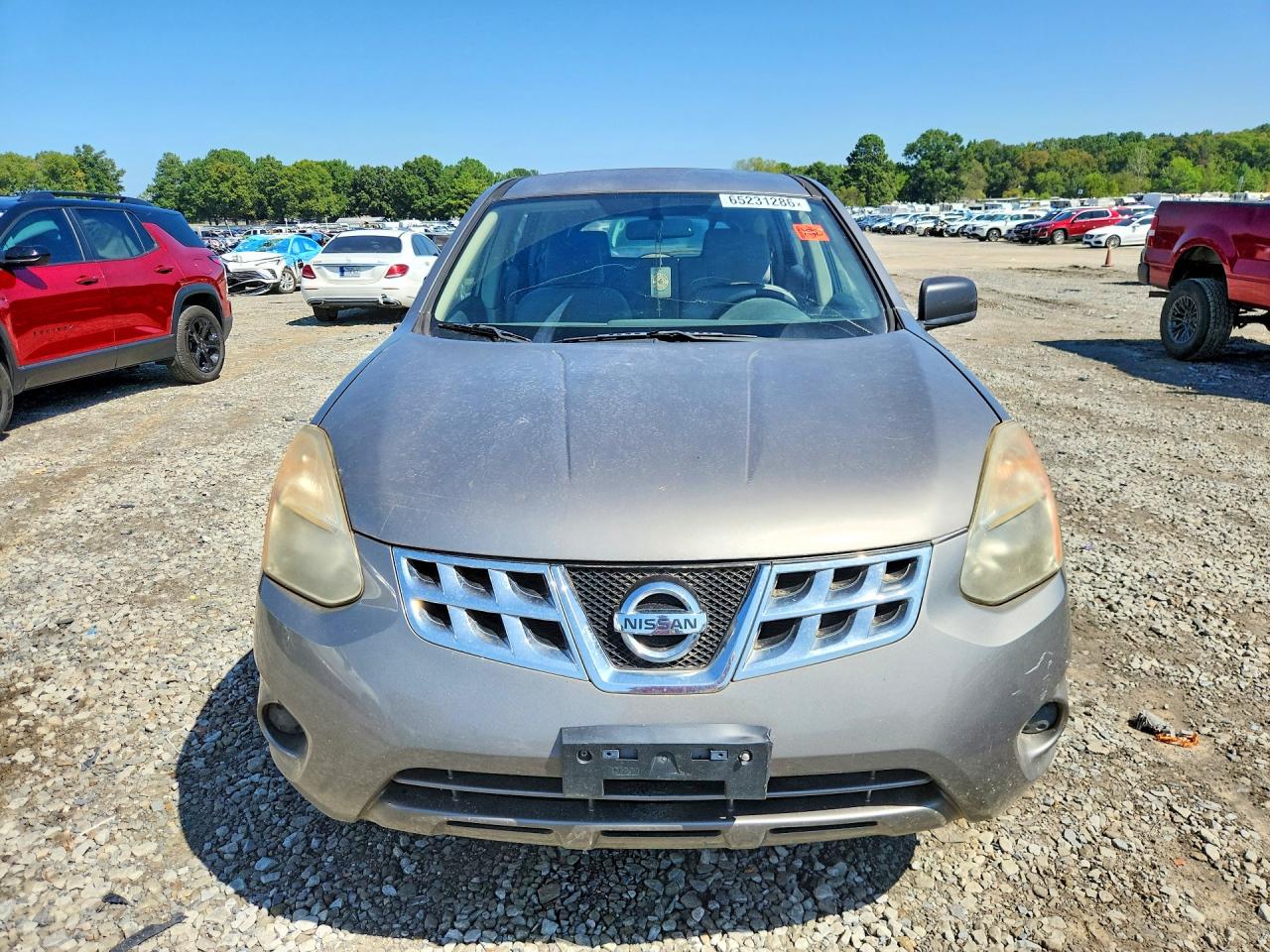 2012 Nissan Rogue S Серый vin: JN8AS5MV4CW374327