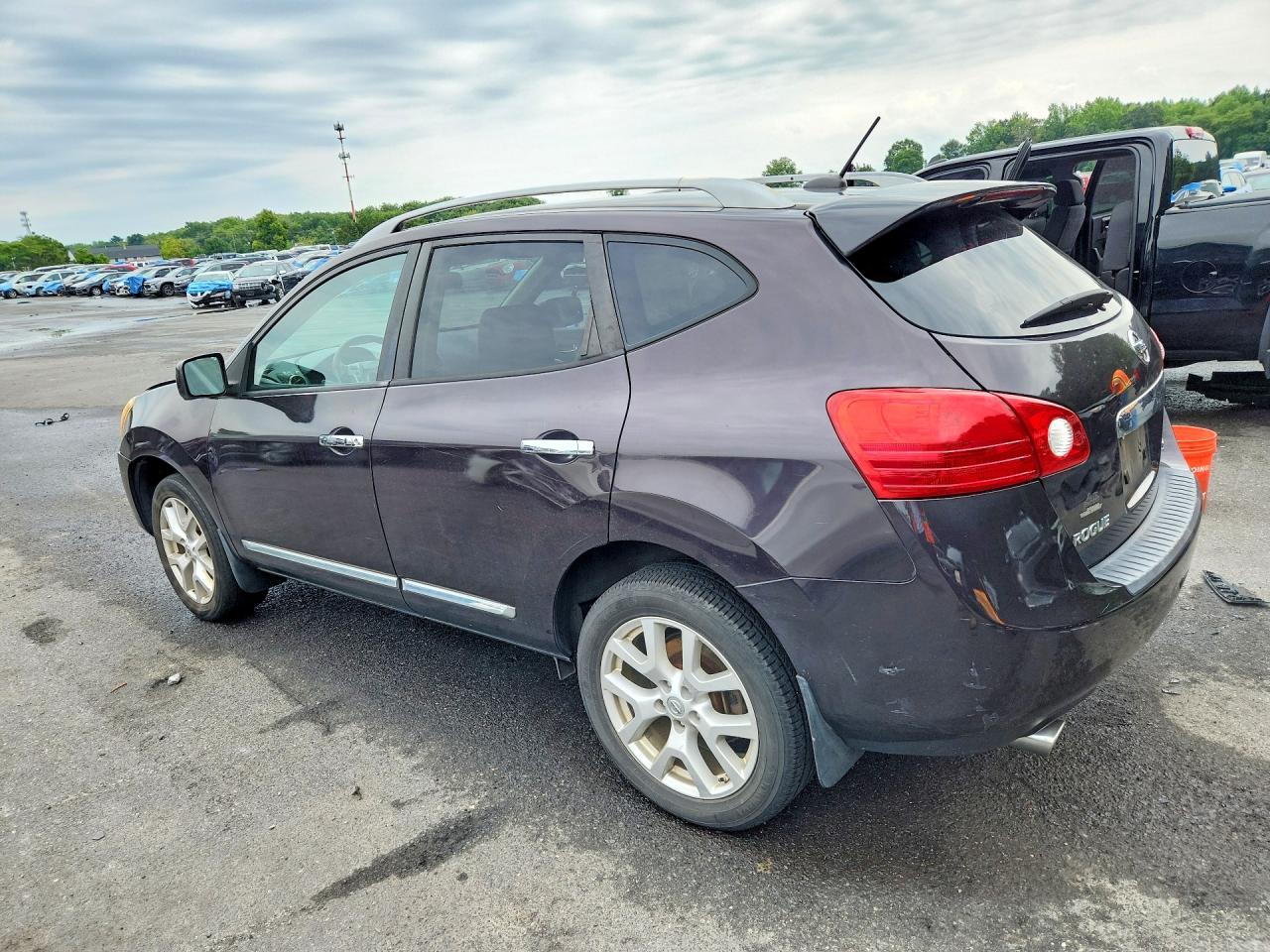 2012 Nissan Rogue S Purple vin: JN8AS5MV4CW375297