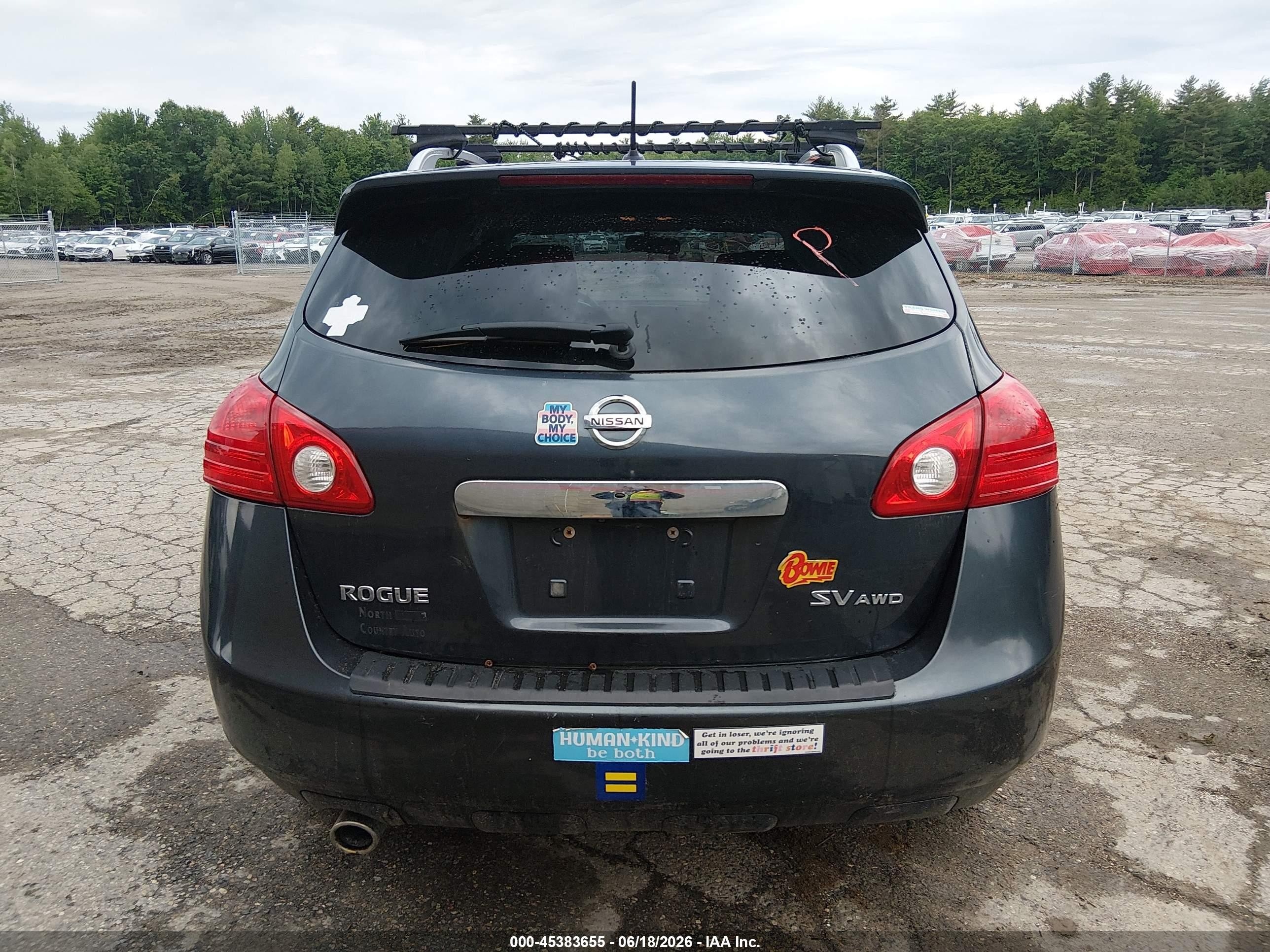 2012 Nissan Rogue Sv Blue vin: JN8AS5MV4CW381293