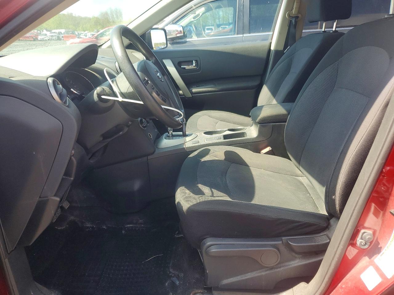 2012 Nissan Rogue S Red vin: JN8AS5MV4CW384467