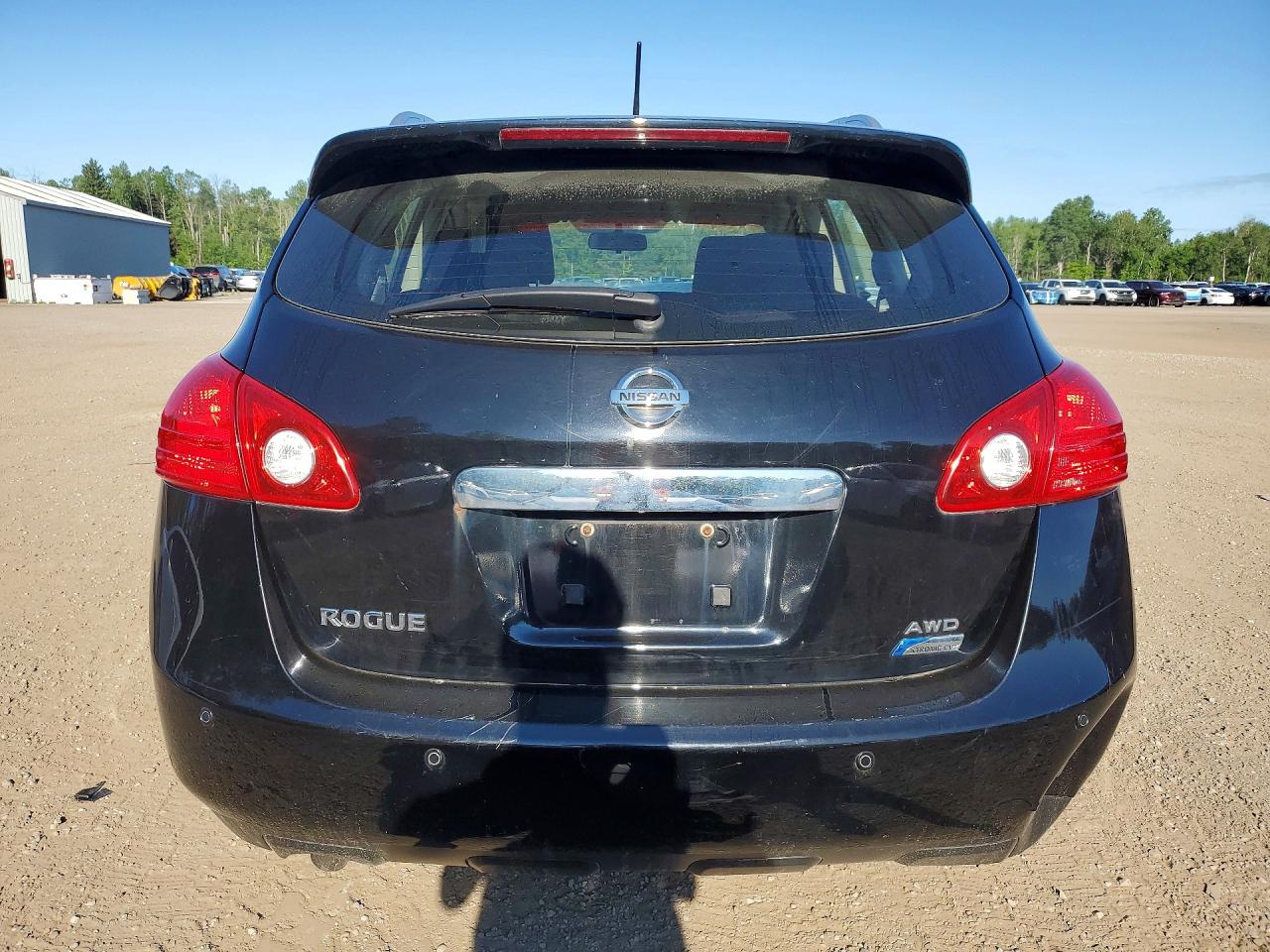 2012 Nissan Rogue S Black vin: JN8AS5MV4CW389328
