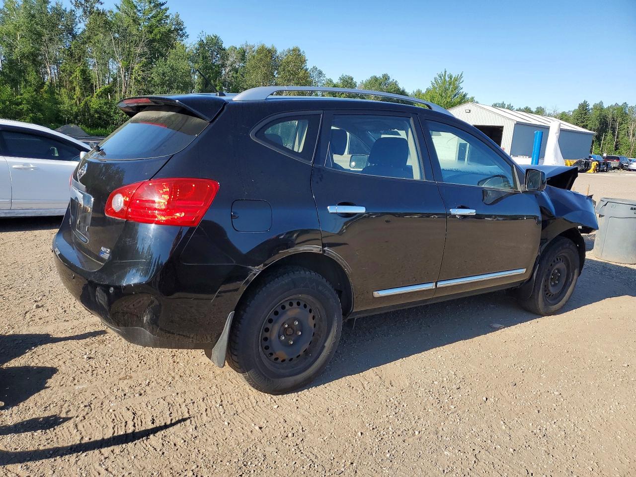 2012 Nissan Rogue S Black vin: JN8AS5MV4CW389328