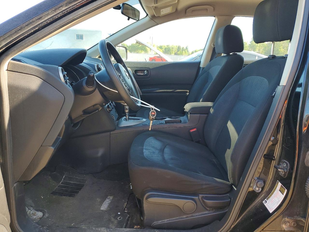 2012 Nissan Rogue S Black vin: JN8AS5MV4CW389328