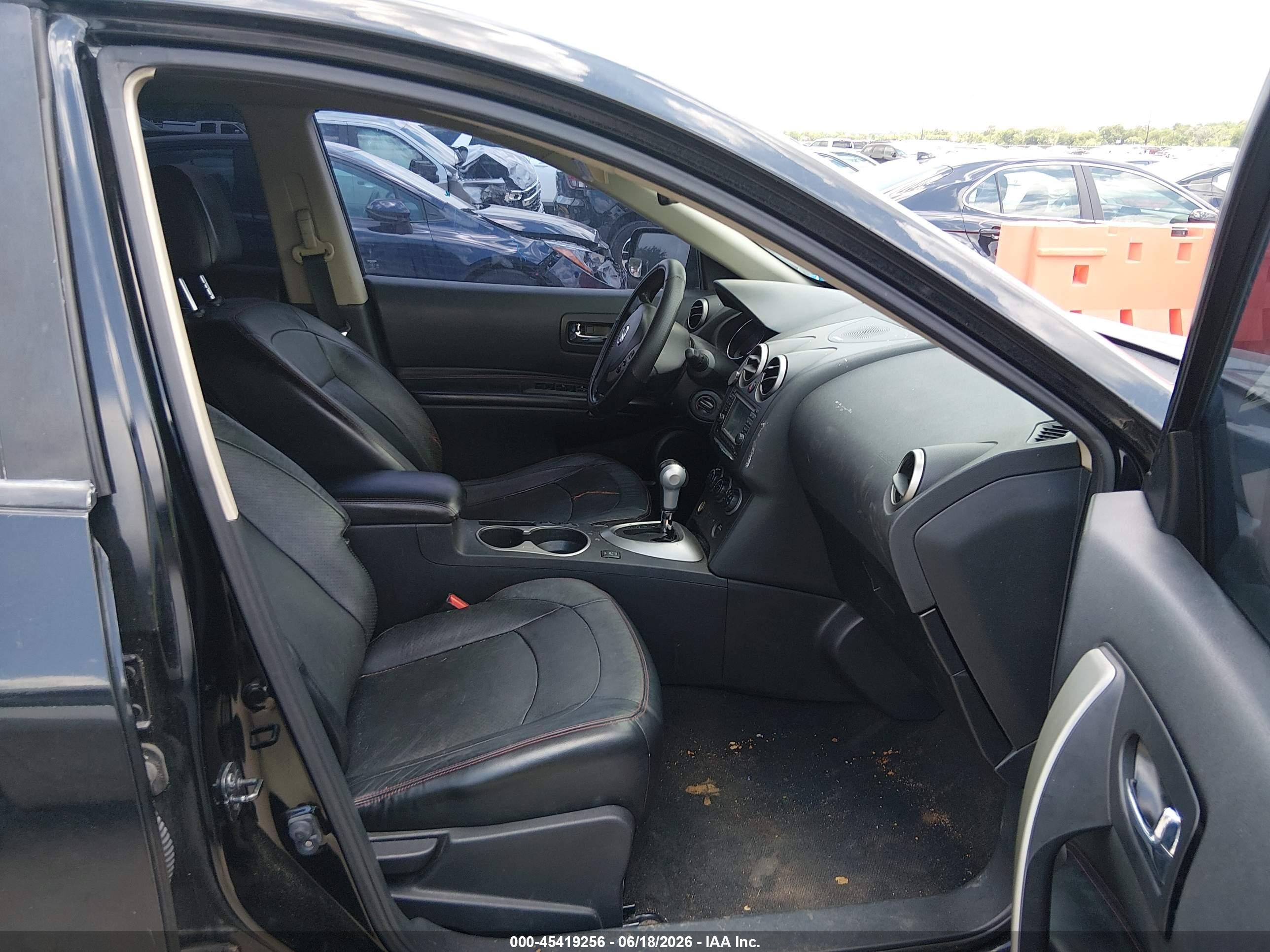 2012 Nissan Rogue Sv W/sl Pkg Black vin: JN8AS5MV4CW392472