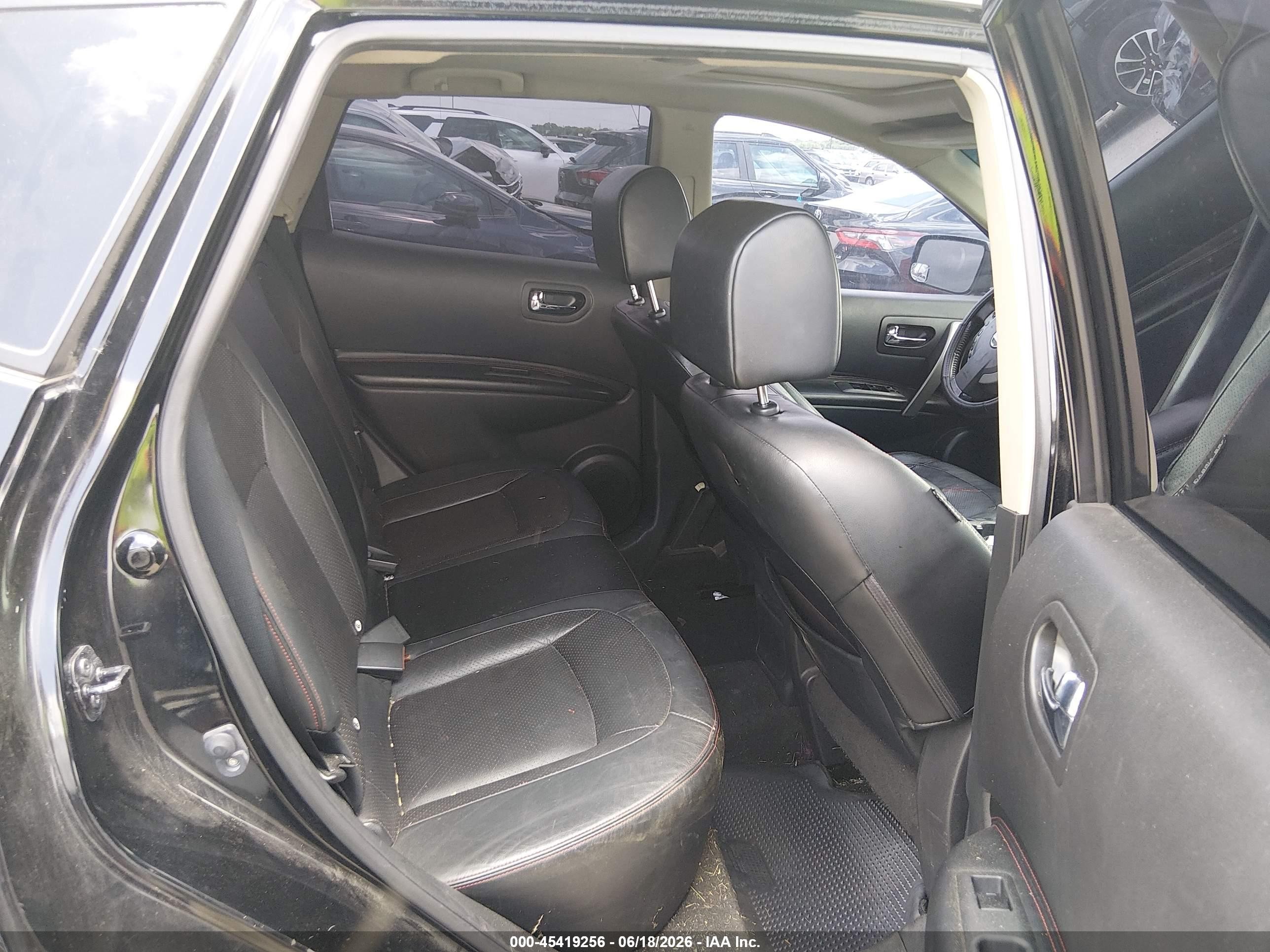 2012 Nissan Rogue Sv W/sl Pkg Black vin: JN8AS5MV4CW392472
