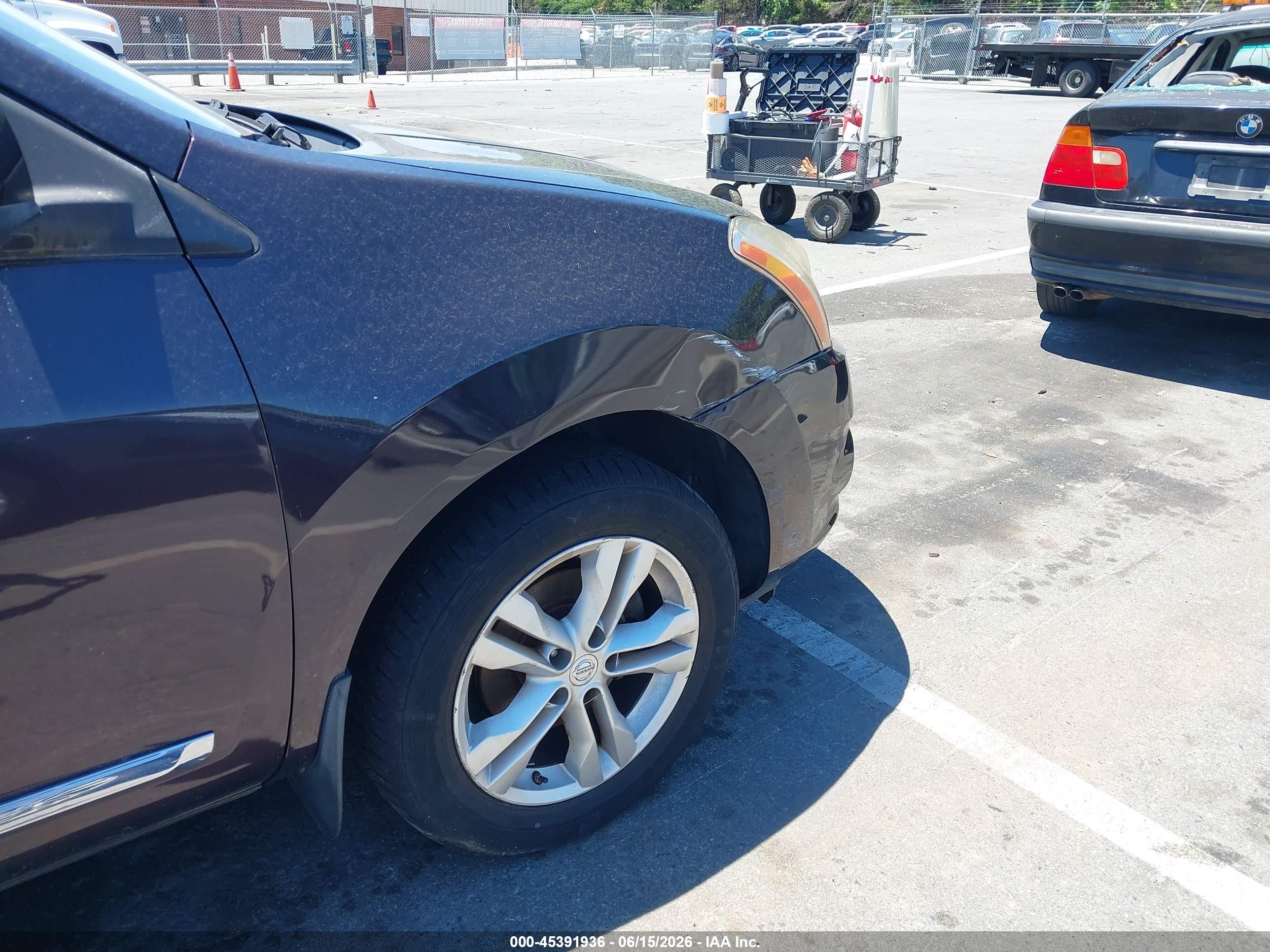 2012 Nissan Rogue Sv Maroon vin: JN8AS5MV4CW403731
