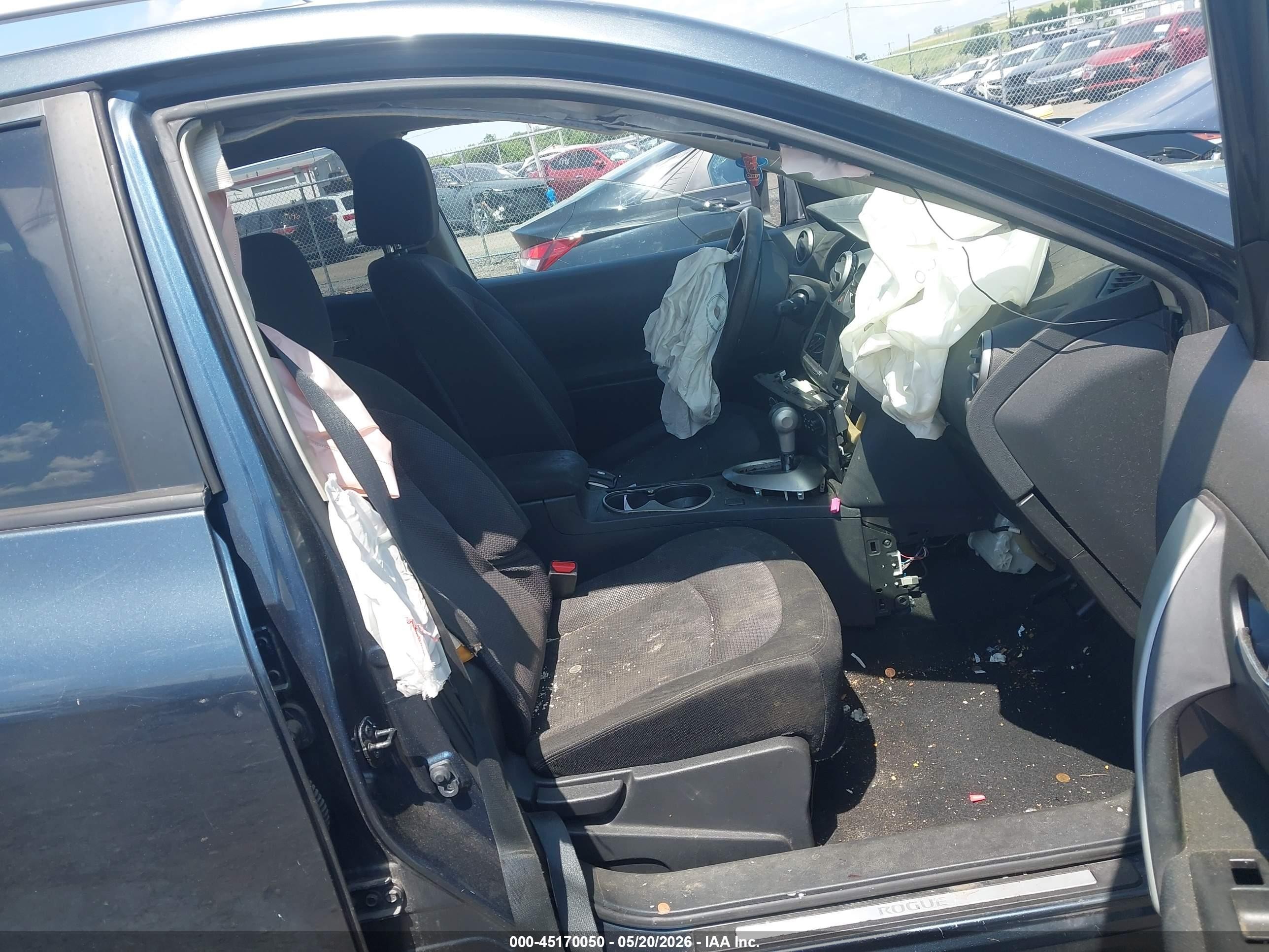 2012 Nissan Rogue Sv Blue vin: JN8AS5MV4CW405057