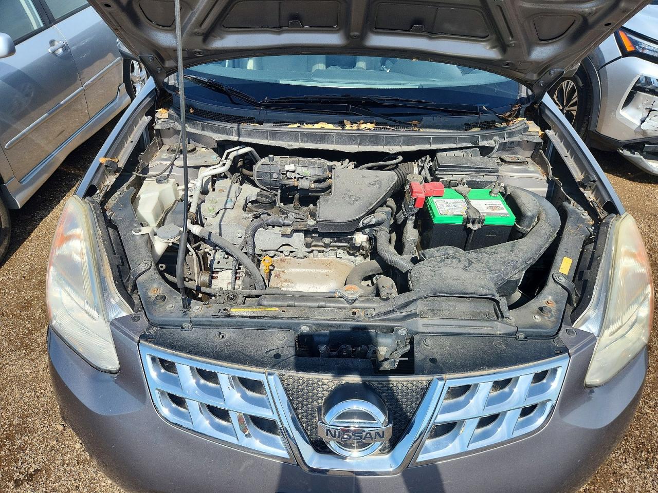 2012 Nissan Rogue S Серый vin: JN8AS5MV4CW406998