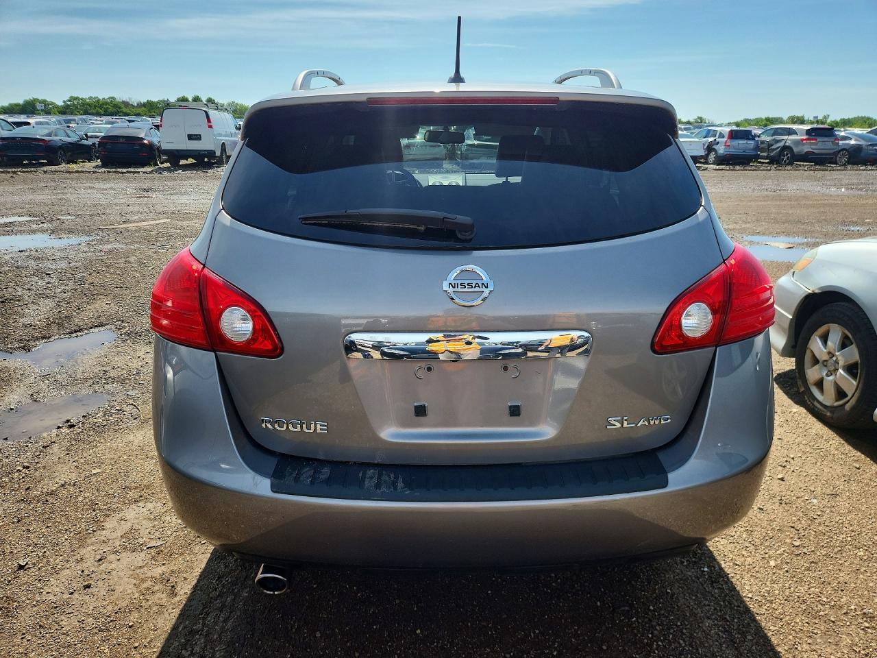 2012 Nissan Rogue S Серый vin: JN8AS5MV4CW406998