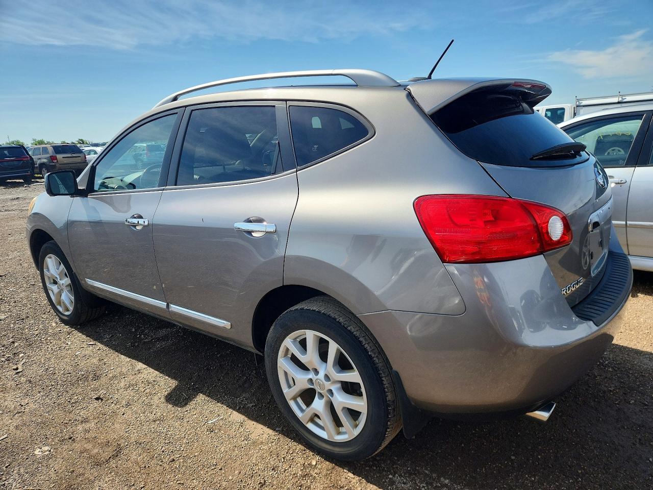 2012 Nissan Rogue S Серый vin: JN8AS5MV4CW406998
