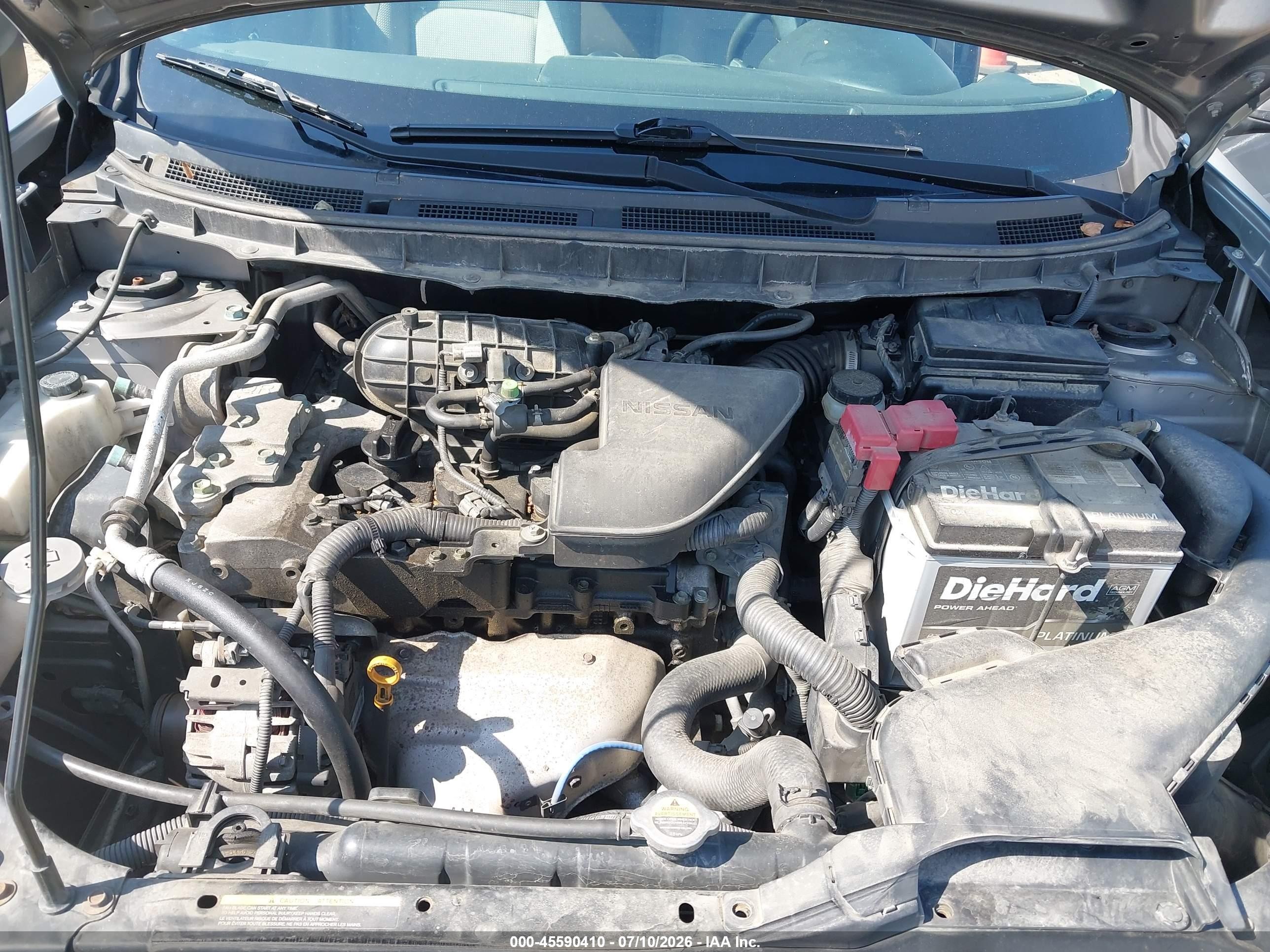2012 Nissan Rogue Sv Серый vin: JN8AS5MV4CW409433