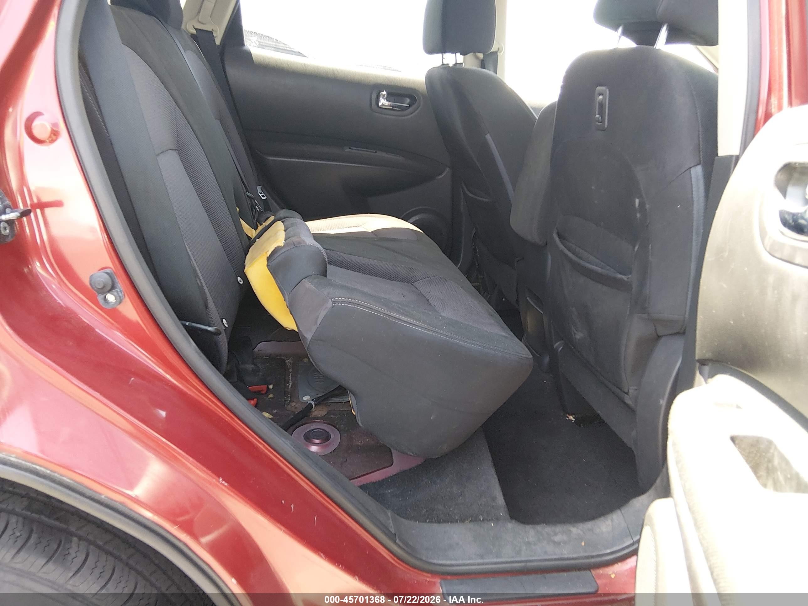 2012 Nissan Rogue Sv Burgundy vin: JN8AS5MV4CW410419