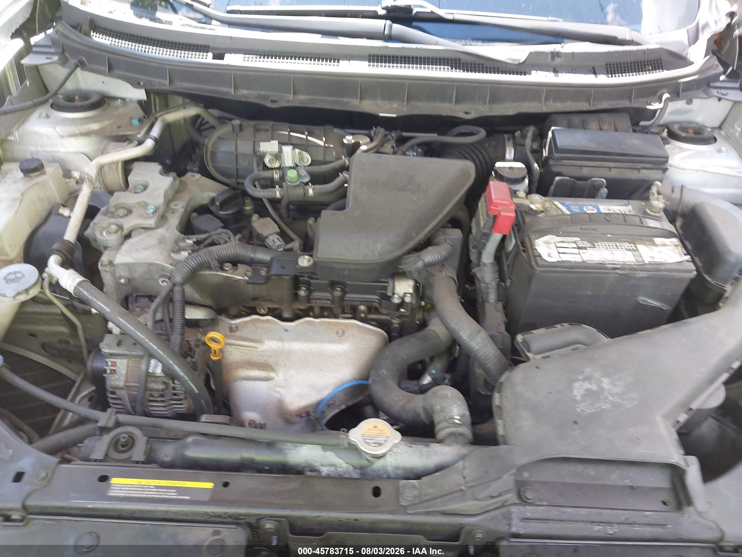 2012 Nissan Rogue S Silver vin: JN8AS5MV4CW702636