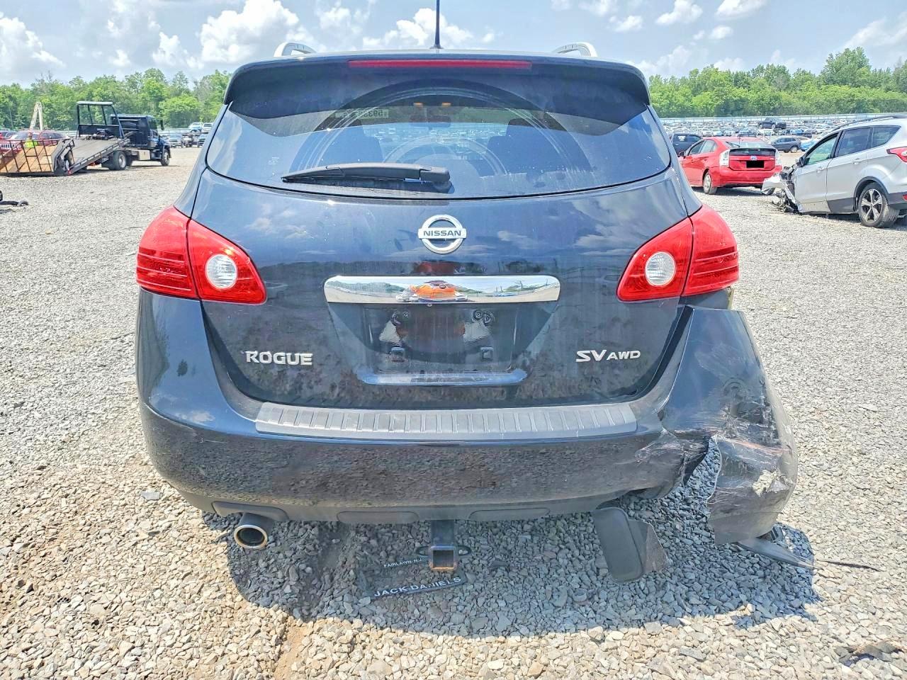2012 Nissan Rogue S/sv Black vin: JN8AS5MV4CW706069