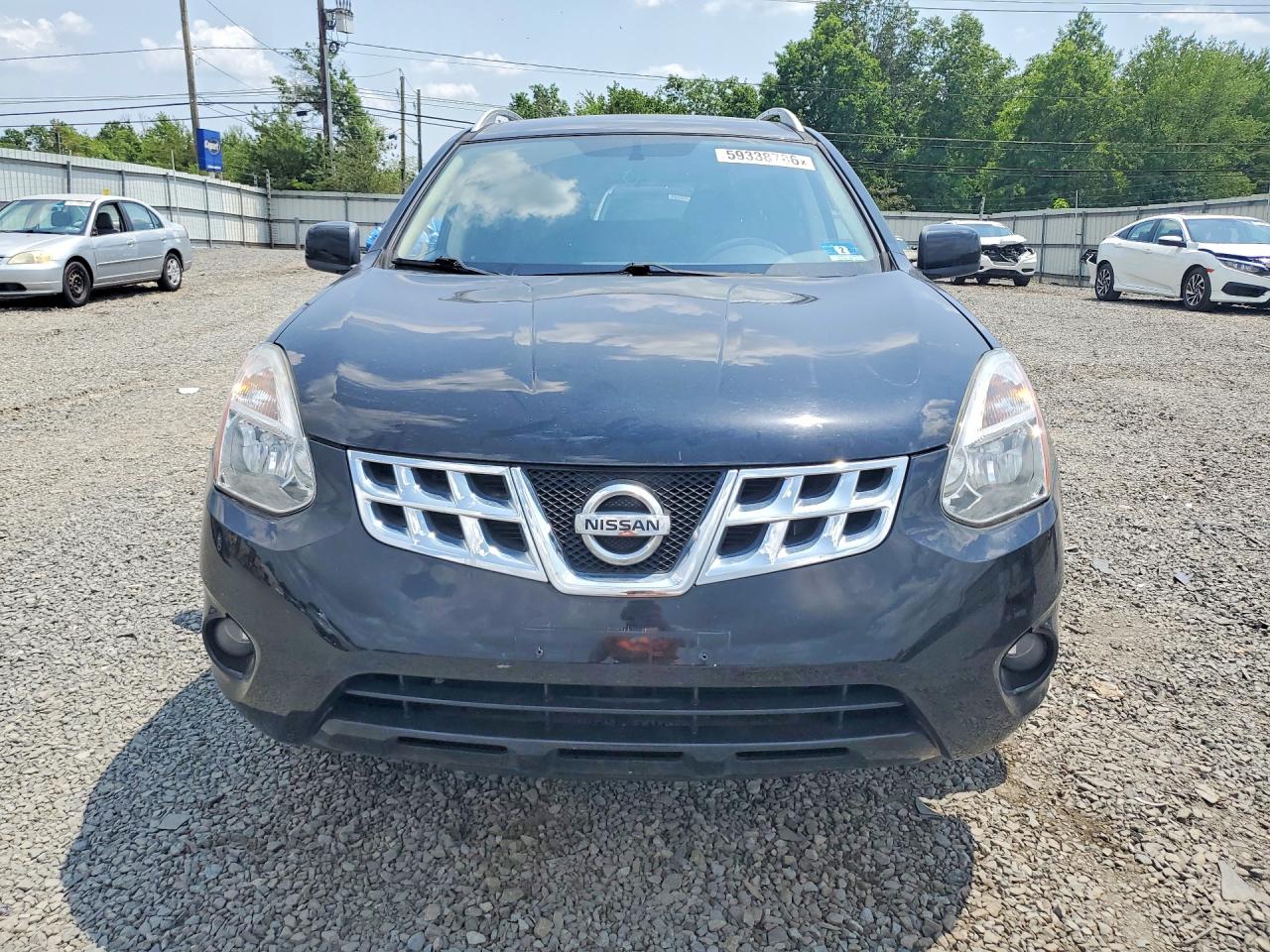 2012 Nissan Rogue S/sv Black vin: JN8AS5MV4CW706069