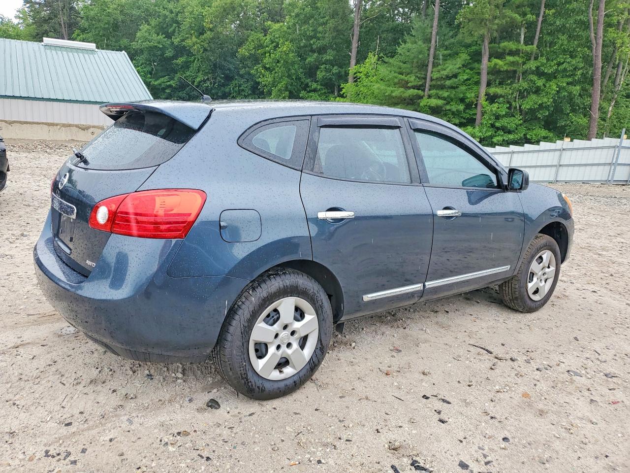 2012 Nissan Rogue S Синий vin: JN8AS5MV4CW711594