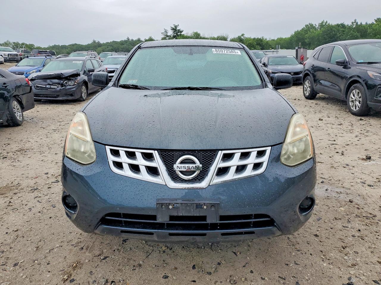 2012 Nissan Rogue S Синий vin: JN8AS5MV4CW711594