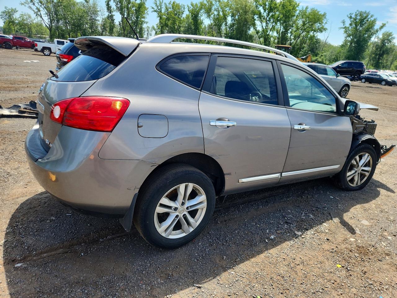 2012 Nissan Rogue S Gray vin: JN8AS5MV4CW717914