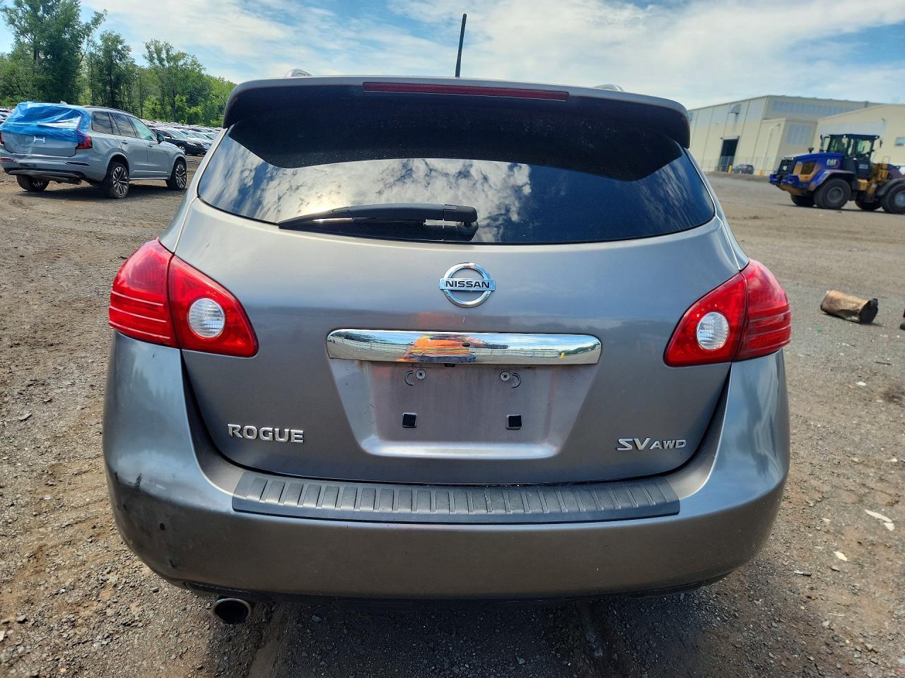 2012 Nissan Rogue S Gray vin: JN8AS5MV4CW717914