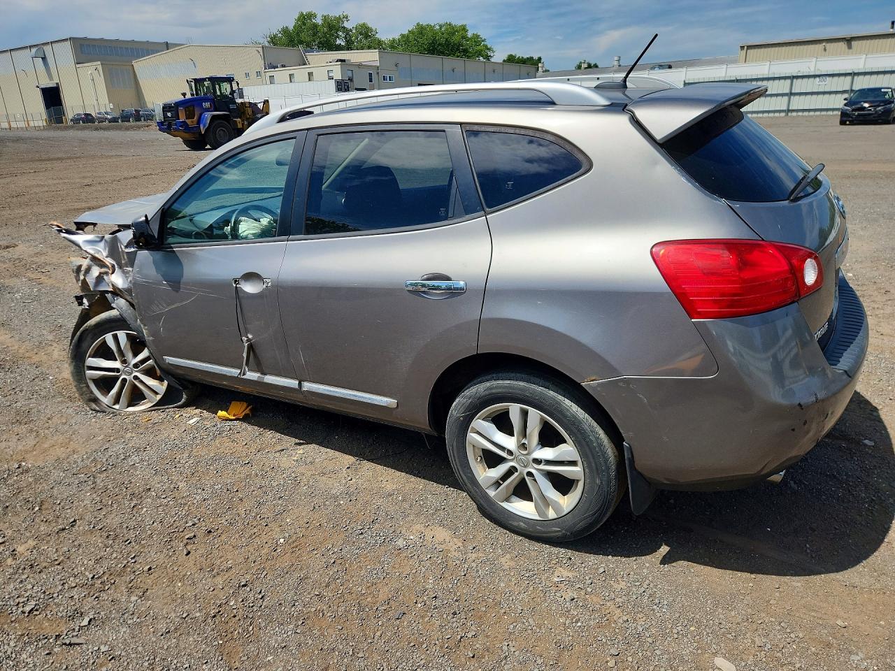 2012 Nissan Rogue S Gray vin: JN8AS5MV4CW717914