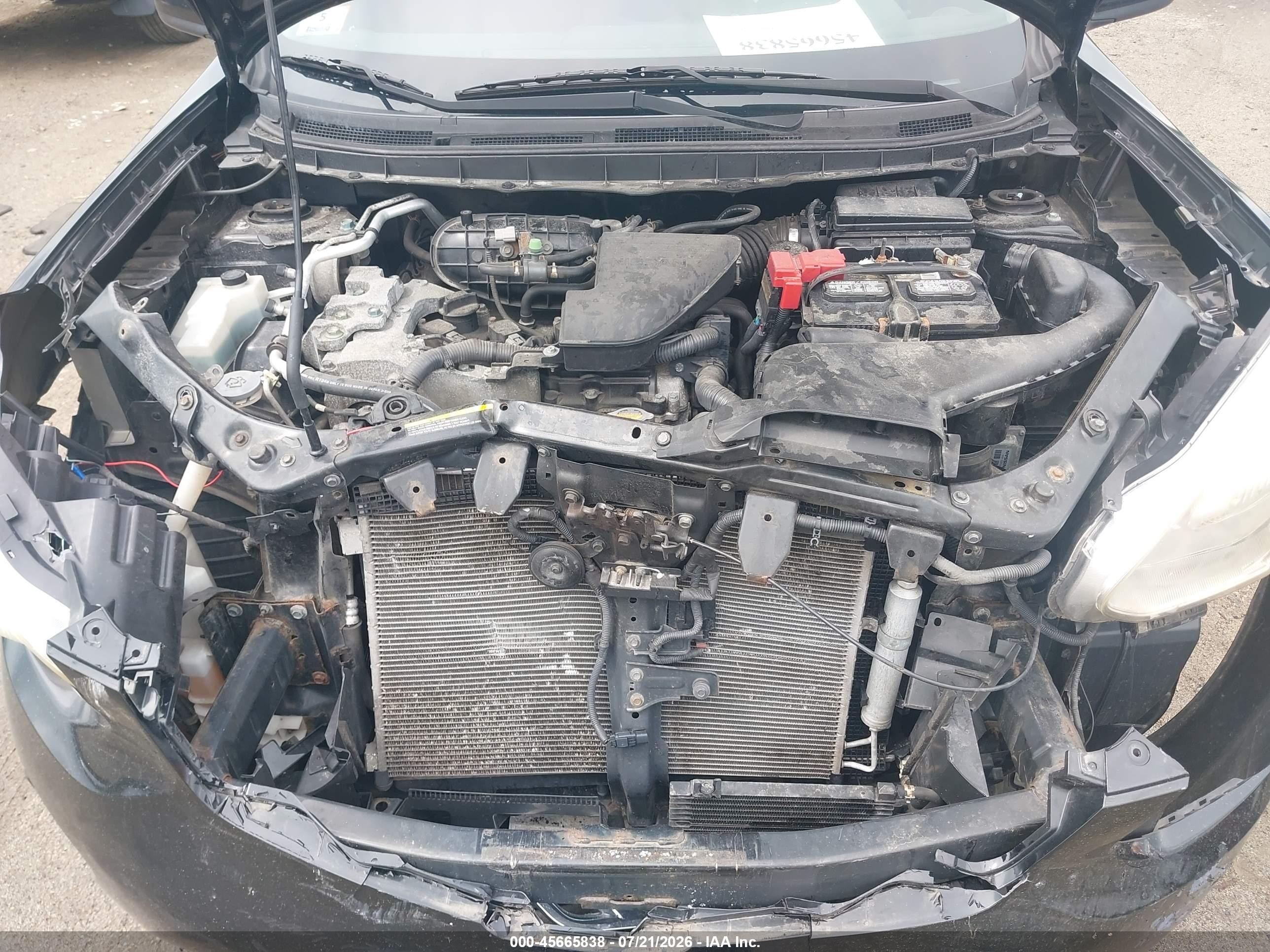 2012 Nissan Rogue Sv Черный vin: JN8AS5MV4CW718951