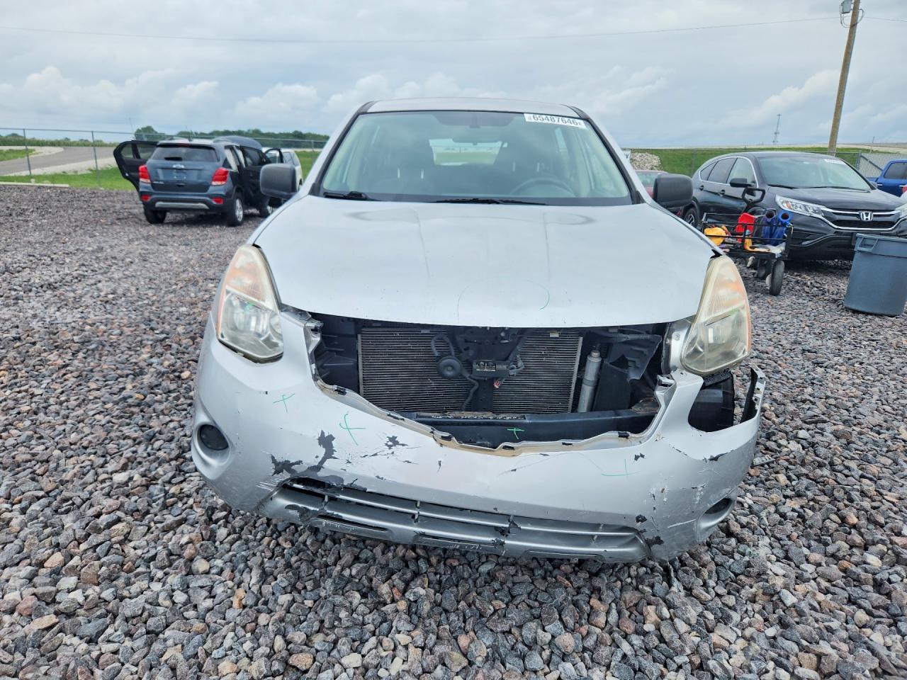 2013 Nissan Rogue S Серебряный vin: JN8AS5MV4DW102314