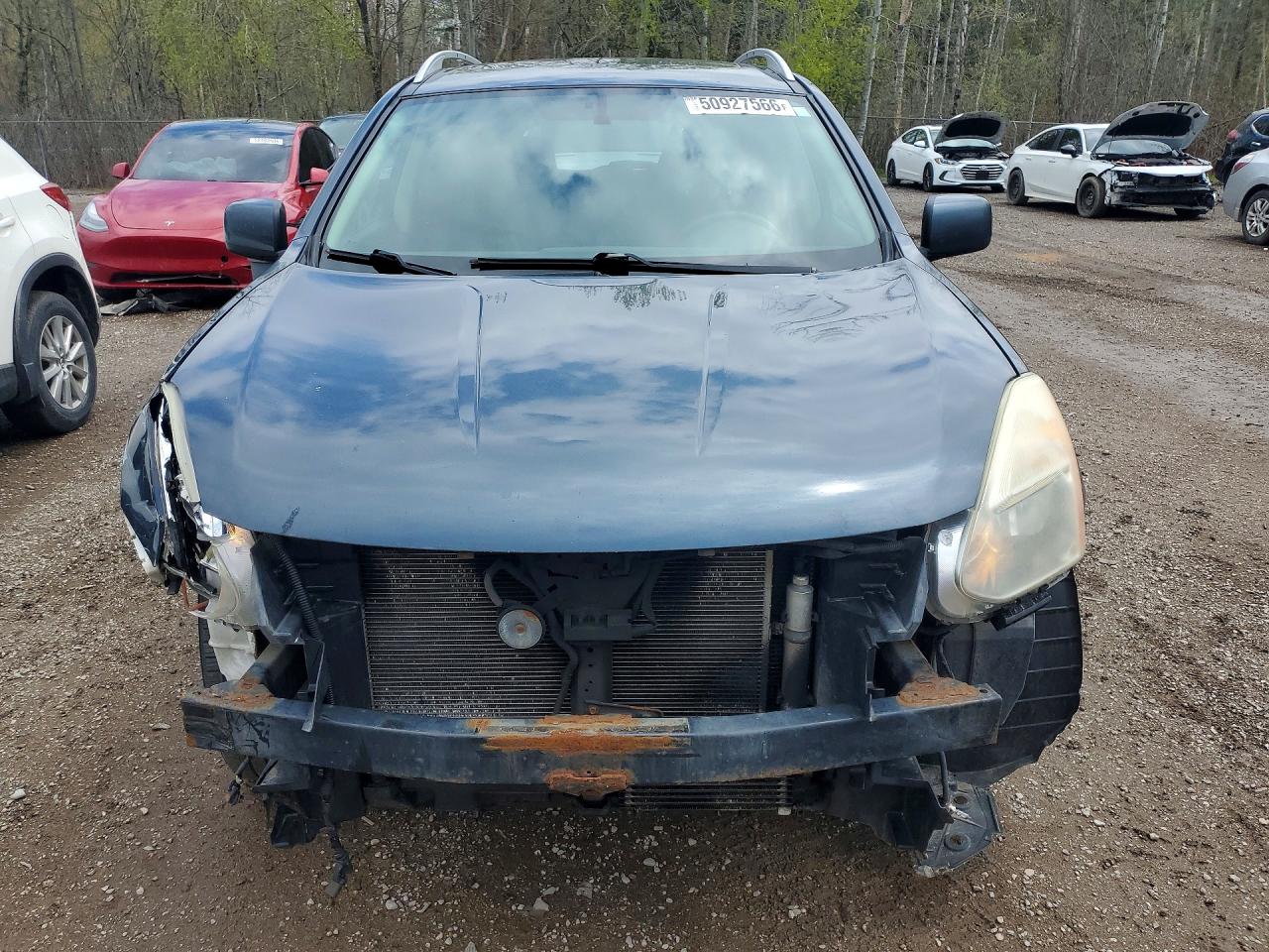 2013 Nissan Rogue S Синий vin: JN8AS5MV4DW106508