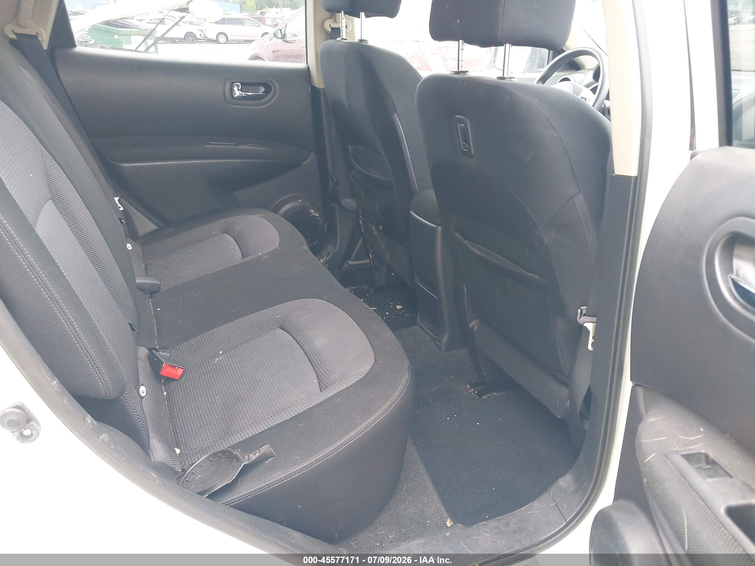 2013 Nissan Rogue Sv White vin: JN8AS5MV4DW111028