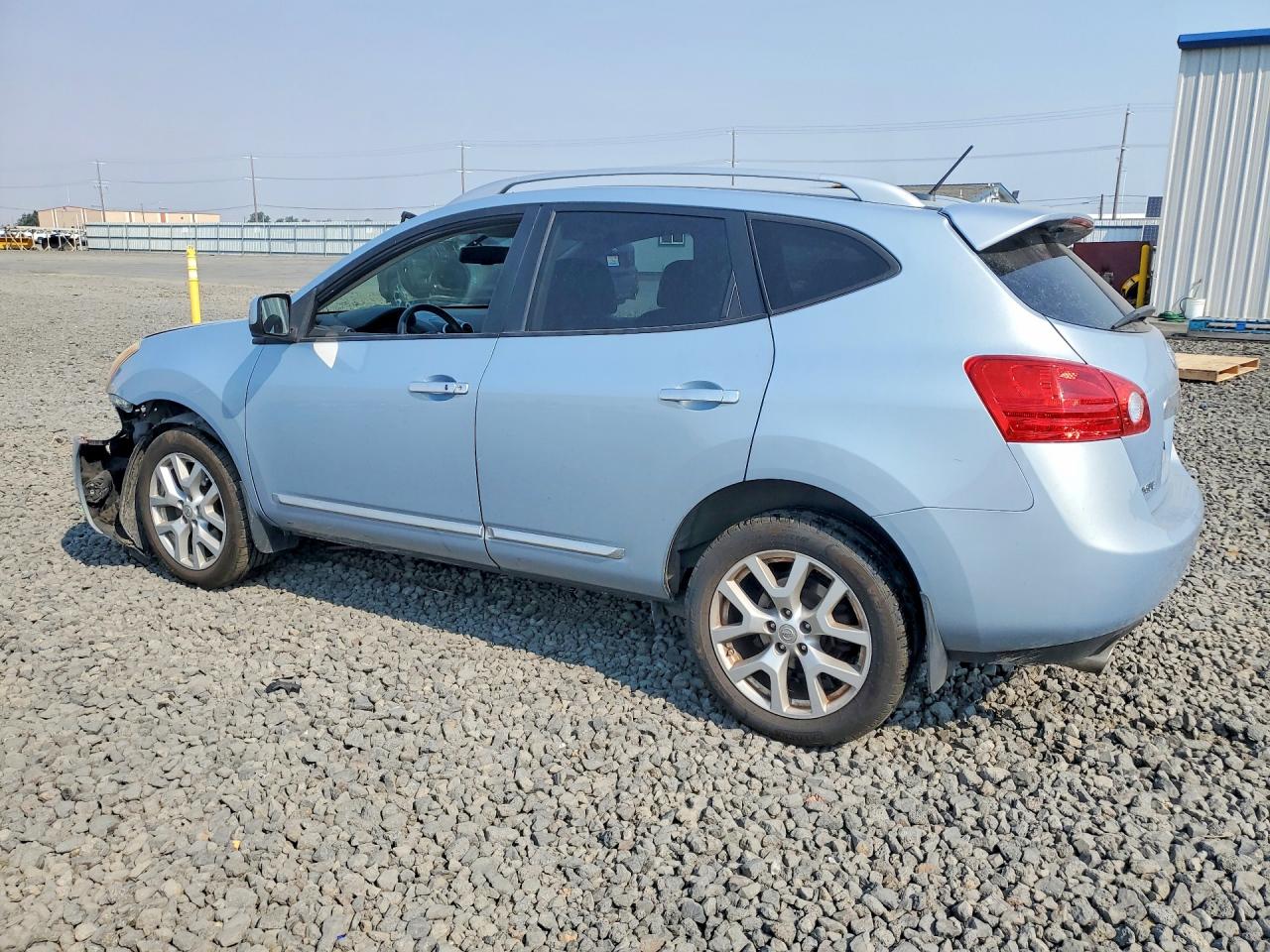 2013 Nissan Rogue S Silver vin: JN8AS5MV4DW115550