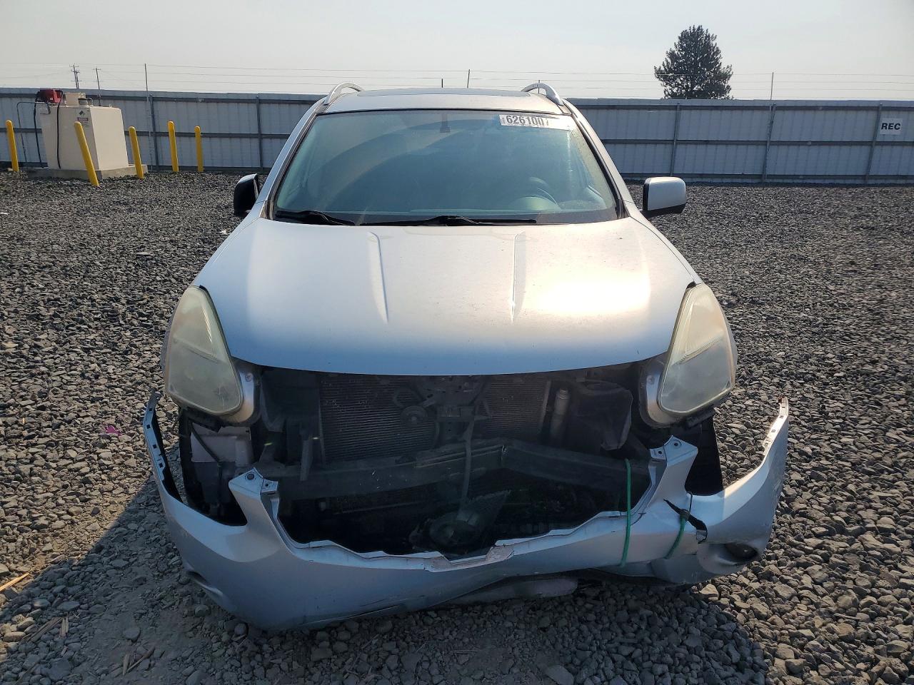 2013 Nissan Rogue S Silver vin: JN8AS5MV4DW115550