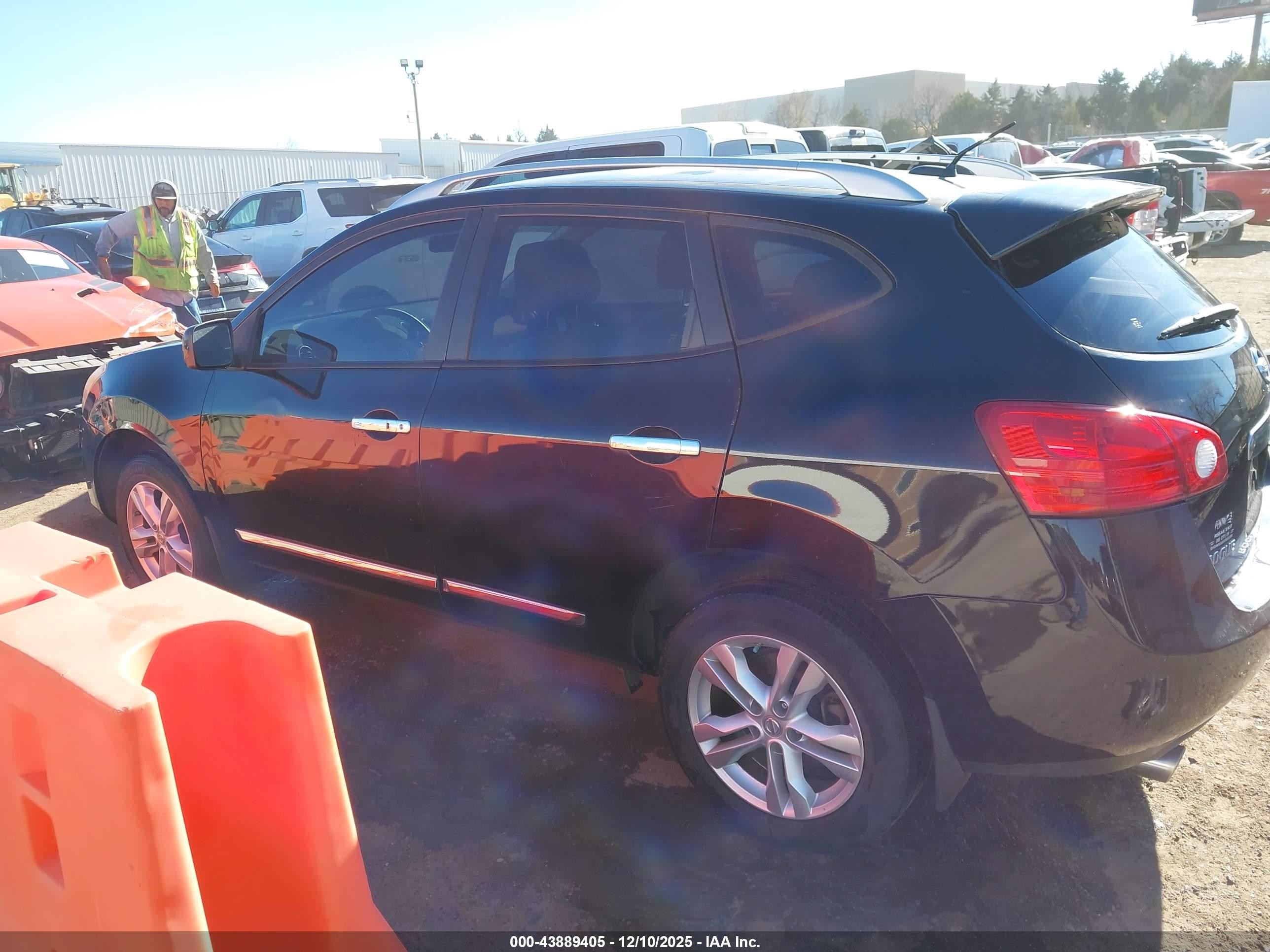 2013 Nissan Rogue Sv Black vin: JN8AS5MV4DW116763