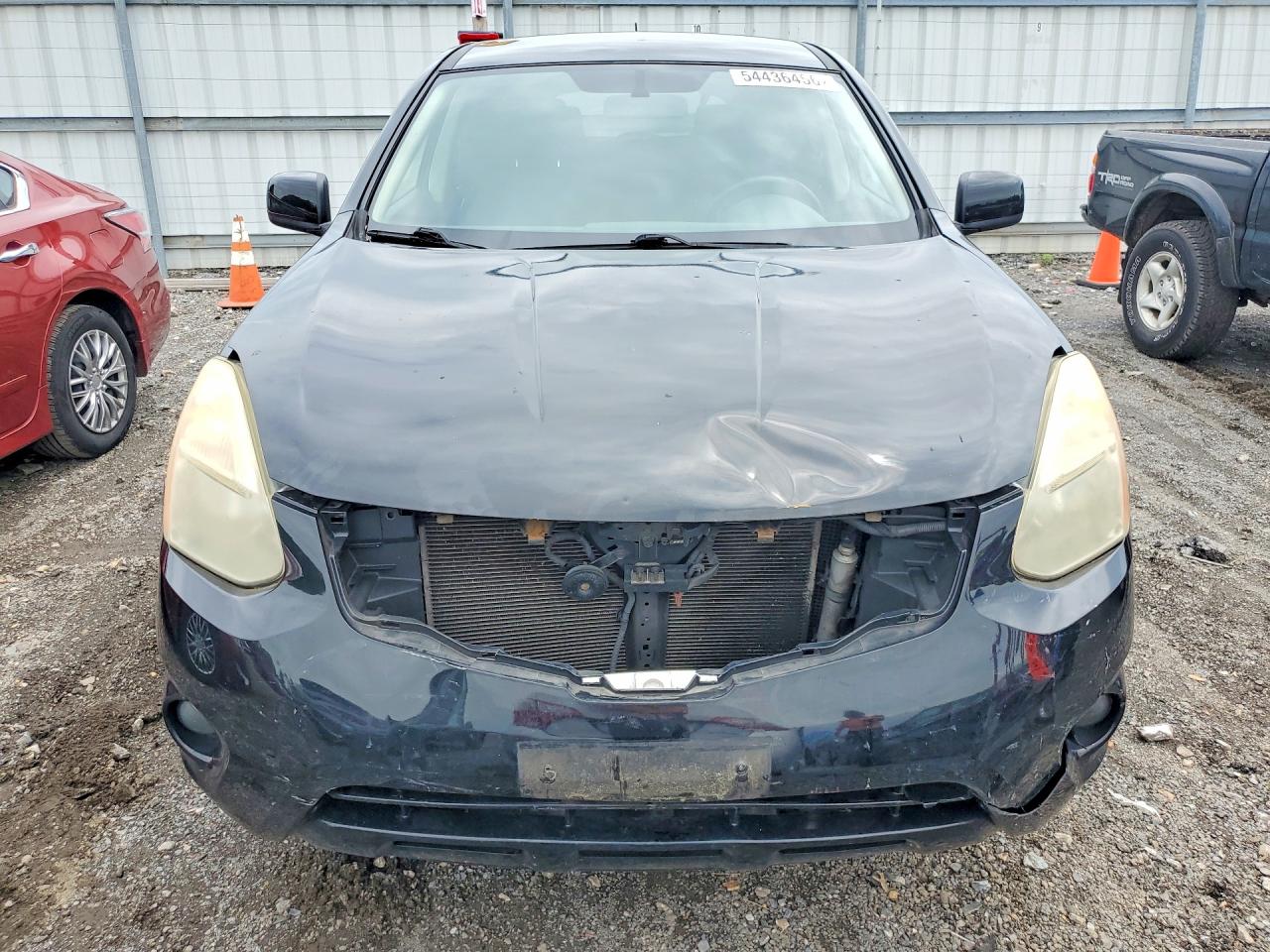 2013 Nissan Rogue S Black vin: JN8AS5MV4DW119338