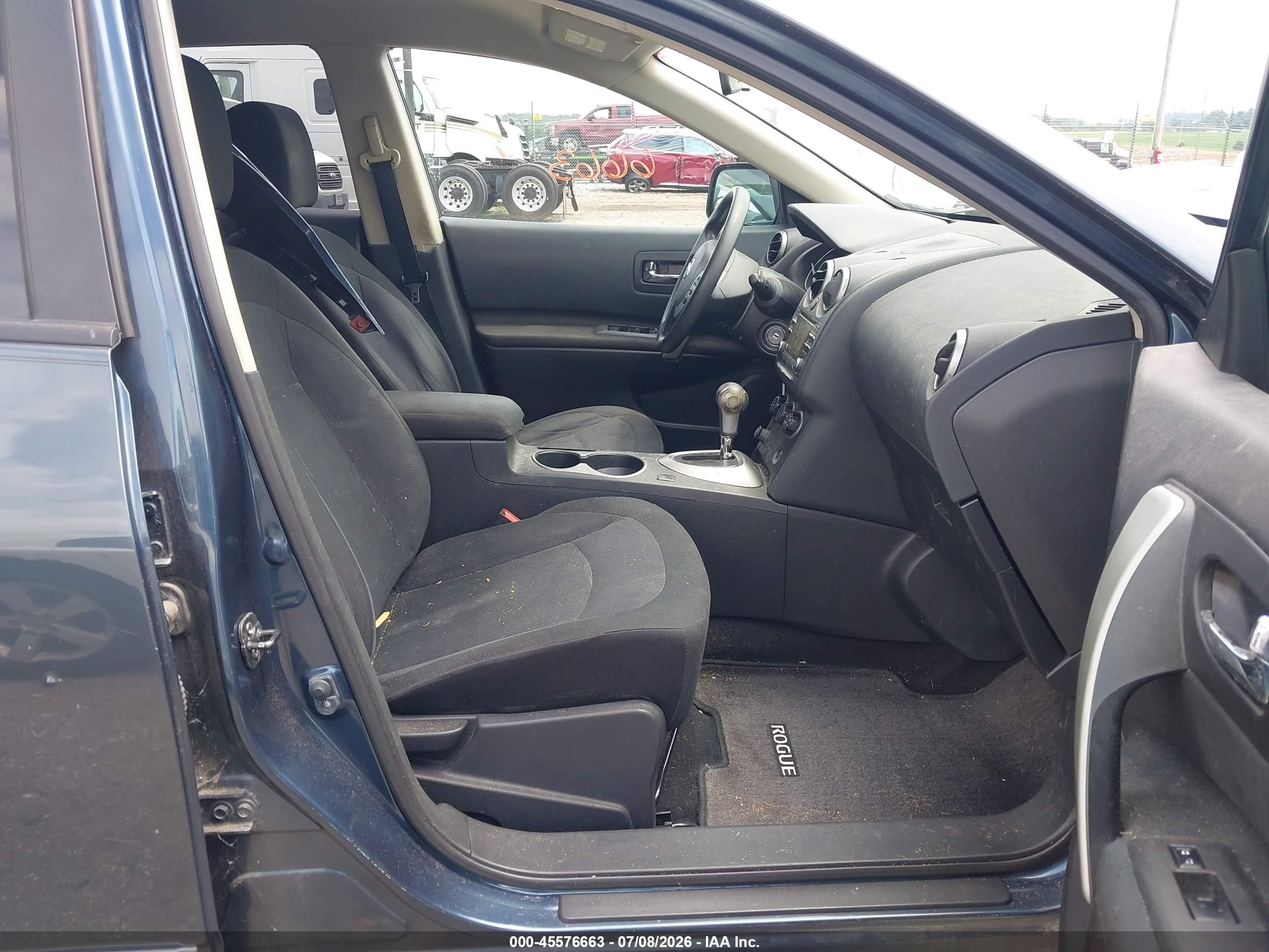 2013 Nissan Rogue S Blue vin: JN8AS5MV4DW128752
