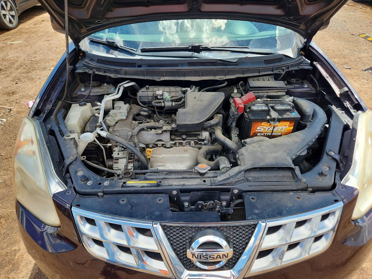 2013 Nissan Rogue S Purple vin: JN8AS5MV4DW139301