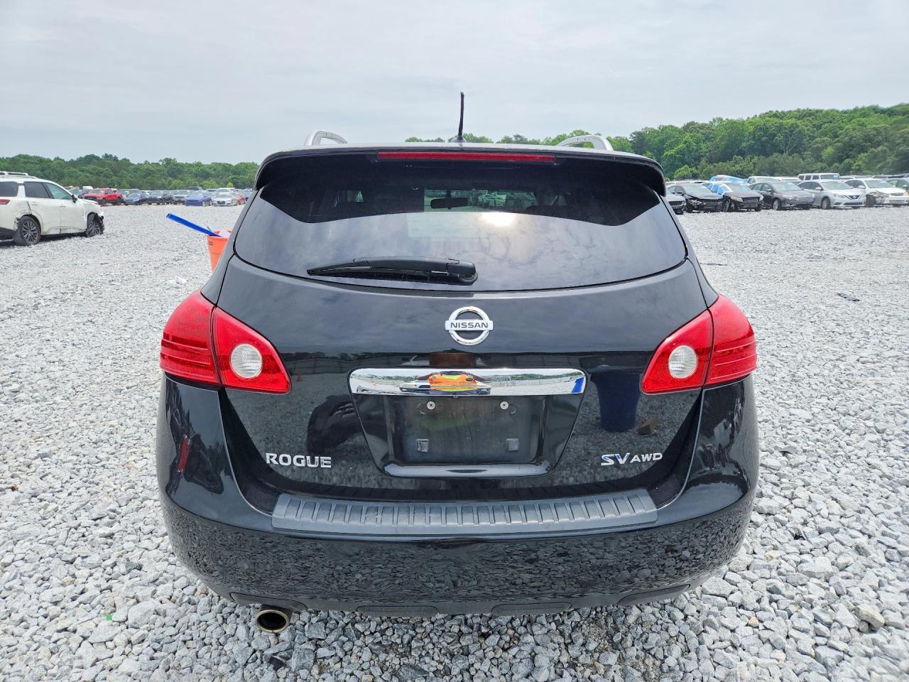 2013 Nissan Rogue S Black vin: JN8AS5MV4DW141761