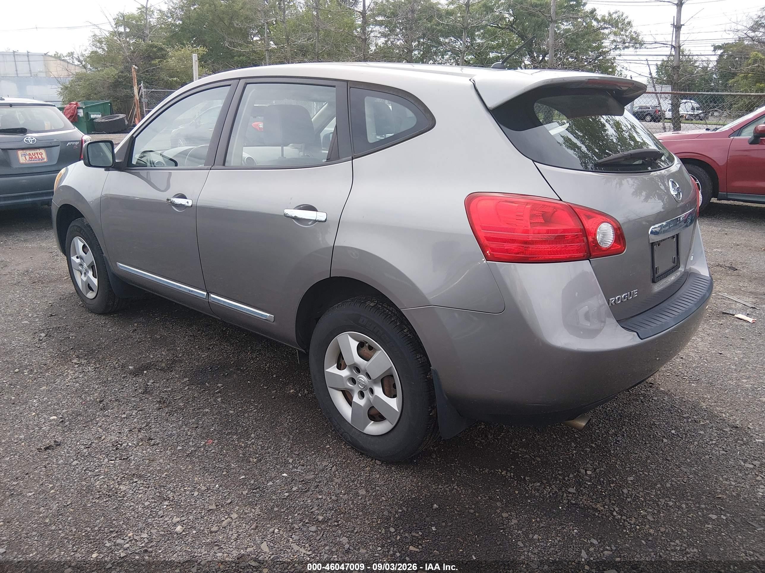 2013 Nissan Rogue S Gray vin: JN8AS5MV4DW600674