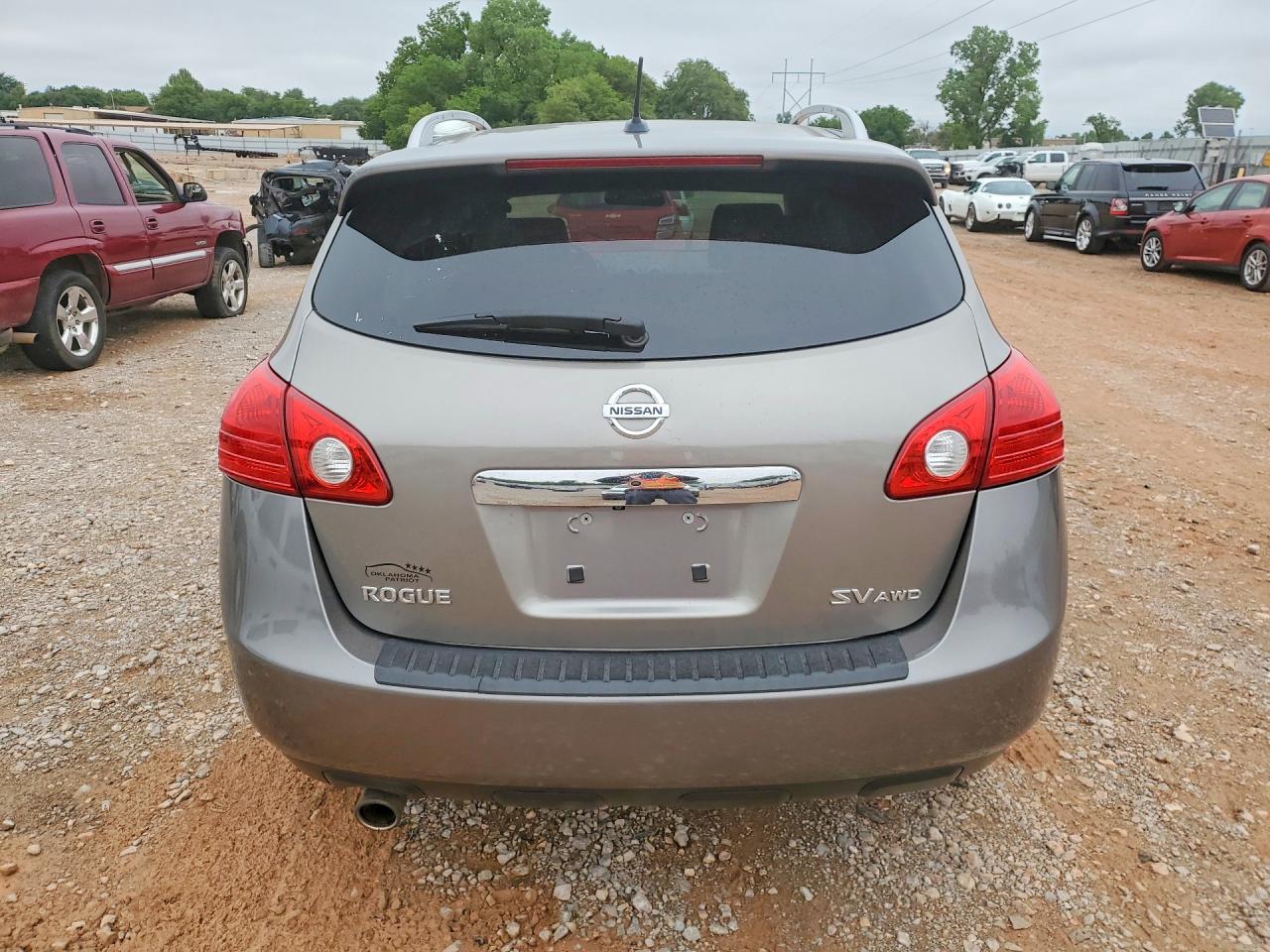 2013 Nissan Rogue S Серый vin: JN8AS5MV4DW604238