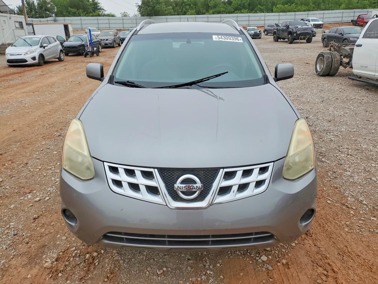 2013 Nissan Rogue S Серый vin: JN8AS5MV4DW604238