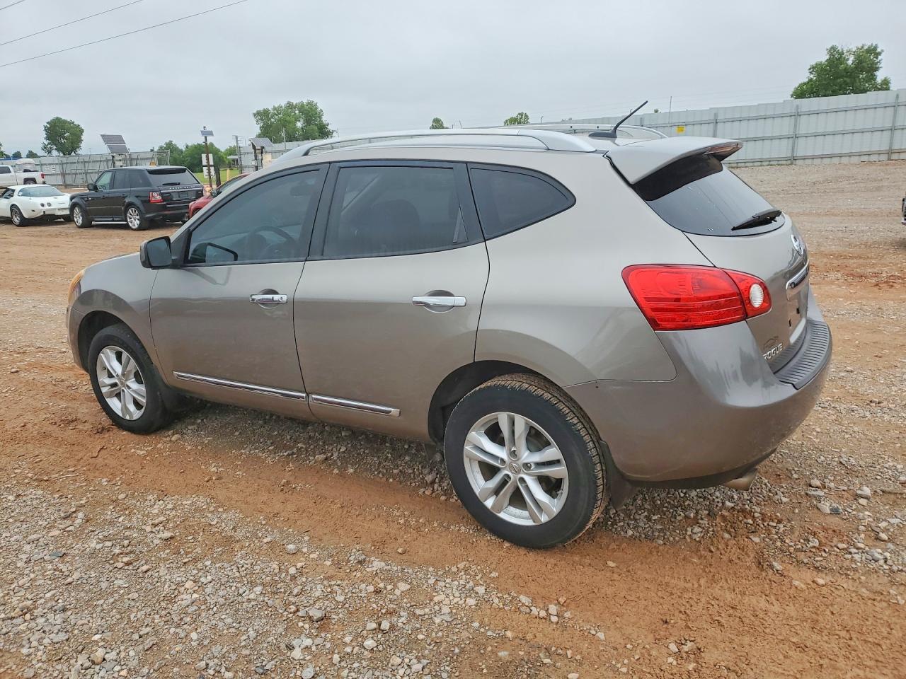 2013 Nissan Rogue S Серый vin: JN8AS5MV4DW604238